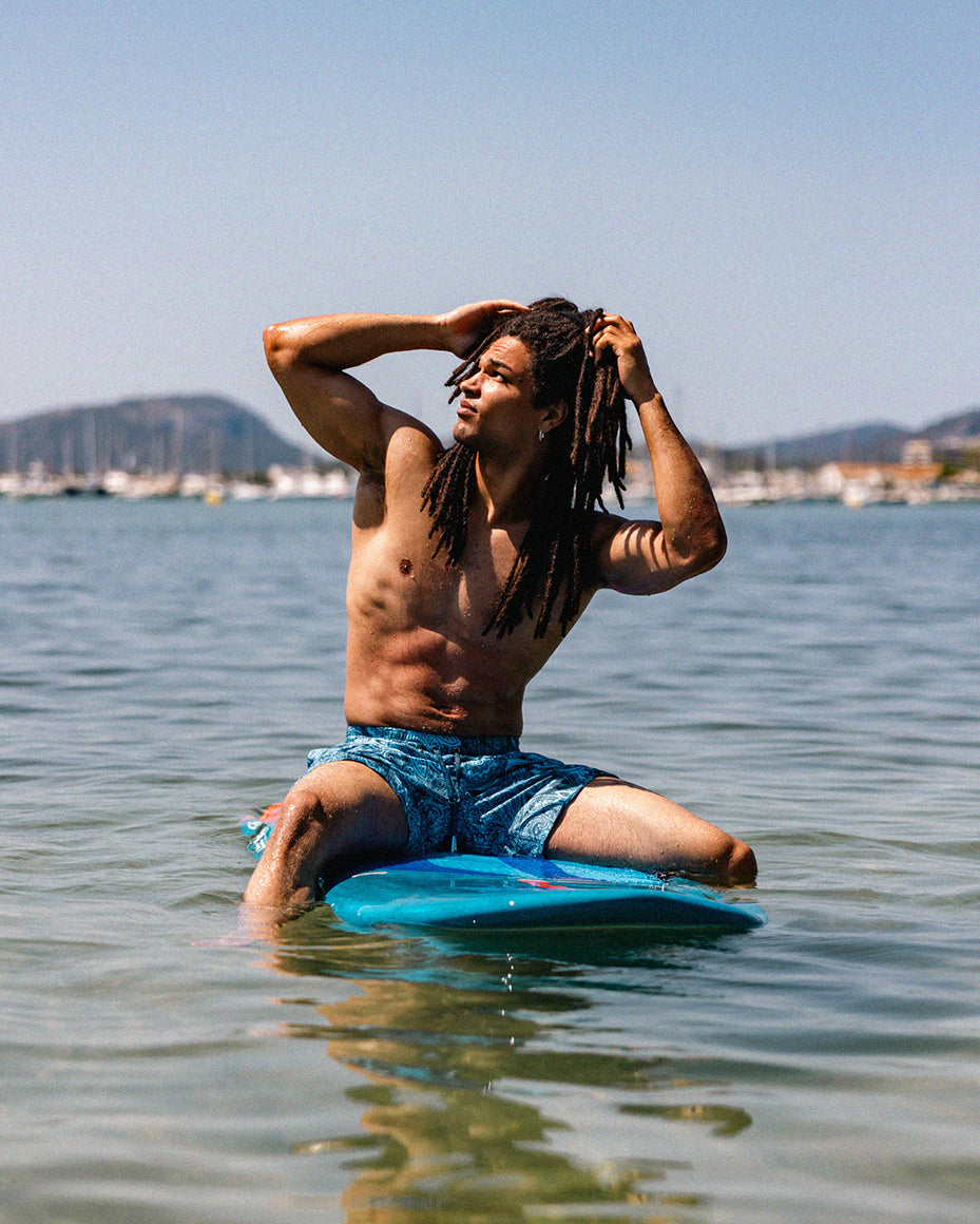 Nereus Paisley Swim Shorts