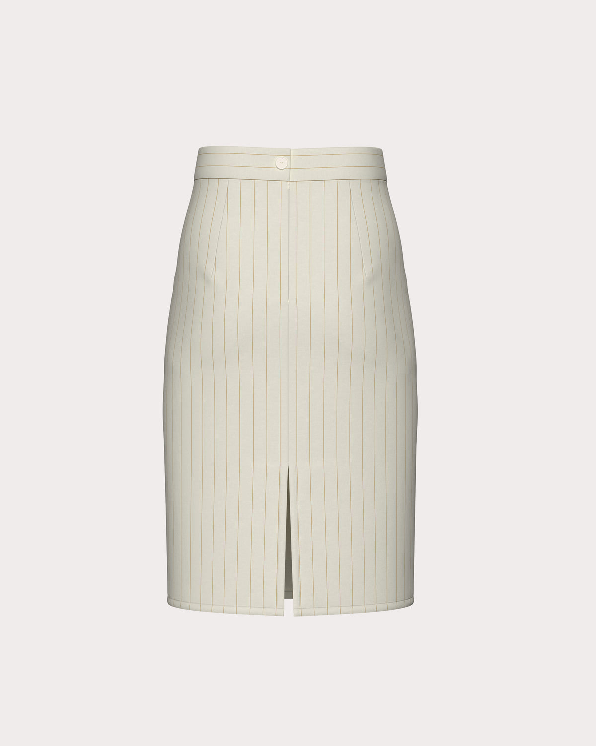 Pinstripe Pencil Skirt