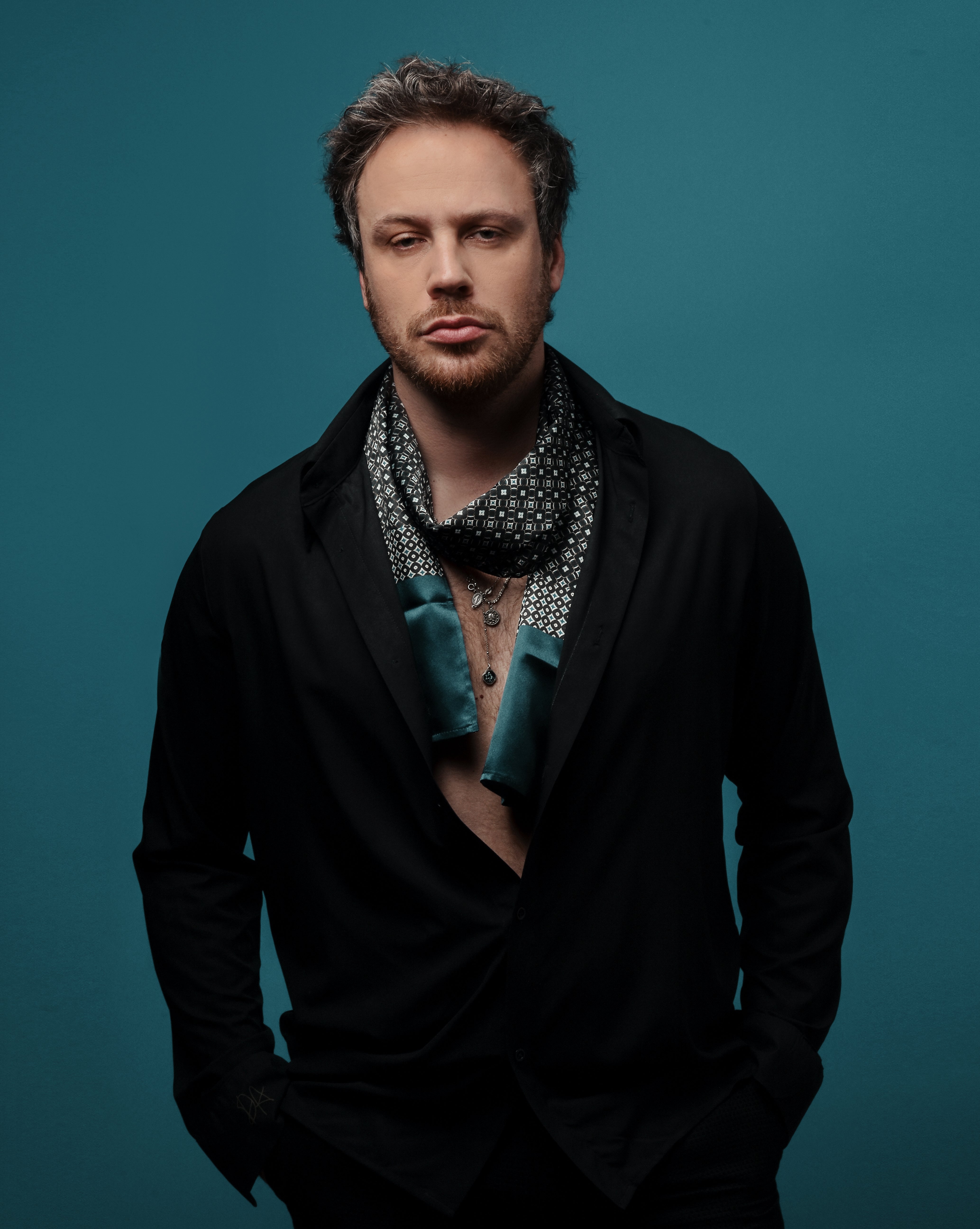Men Satin Scarf