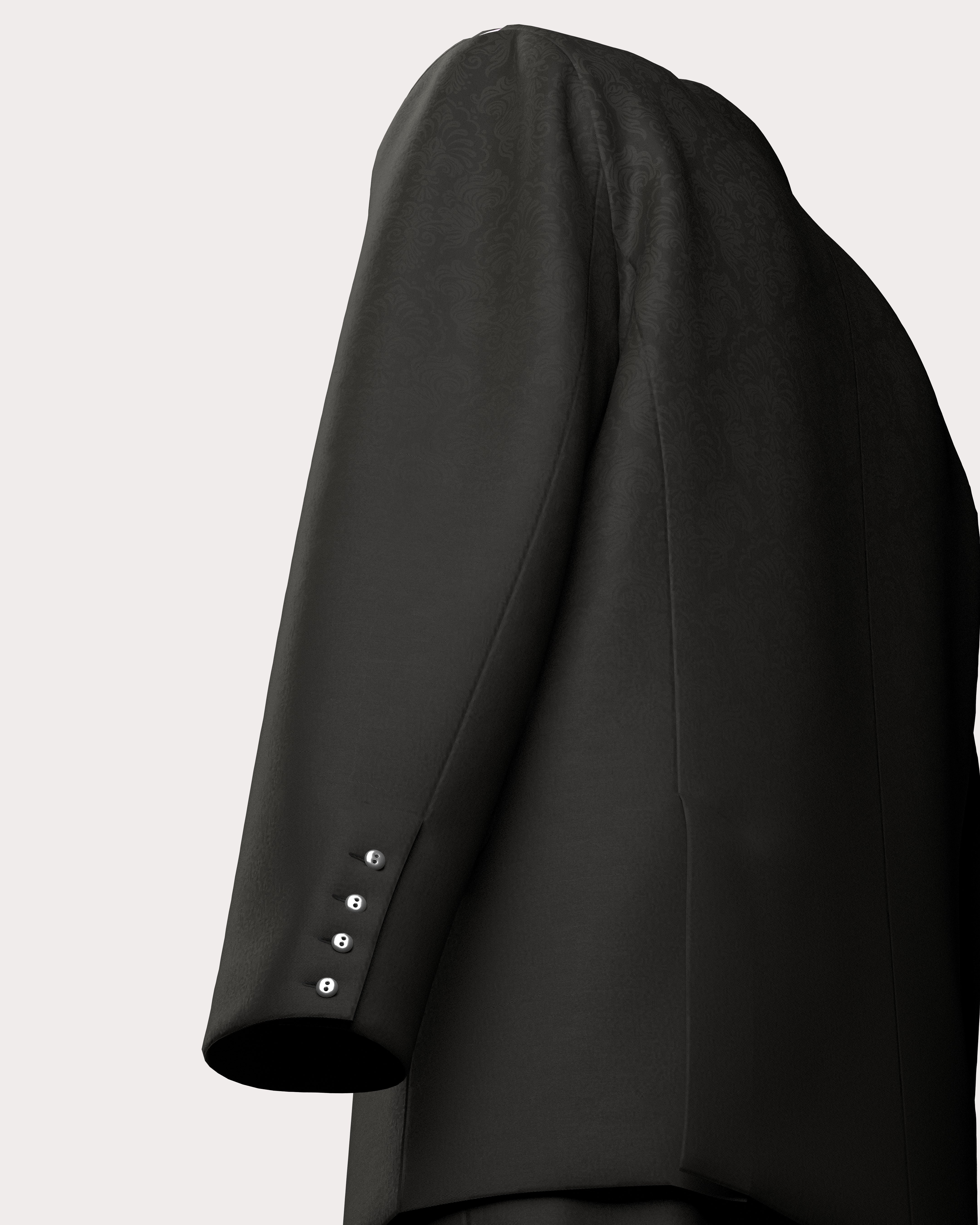 Ornament Double-Breasted Suit