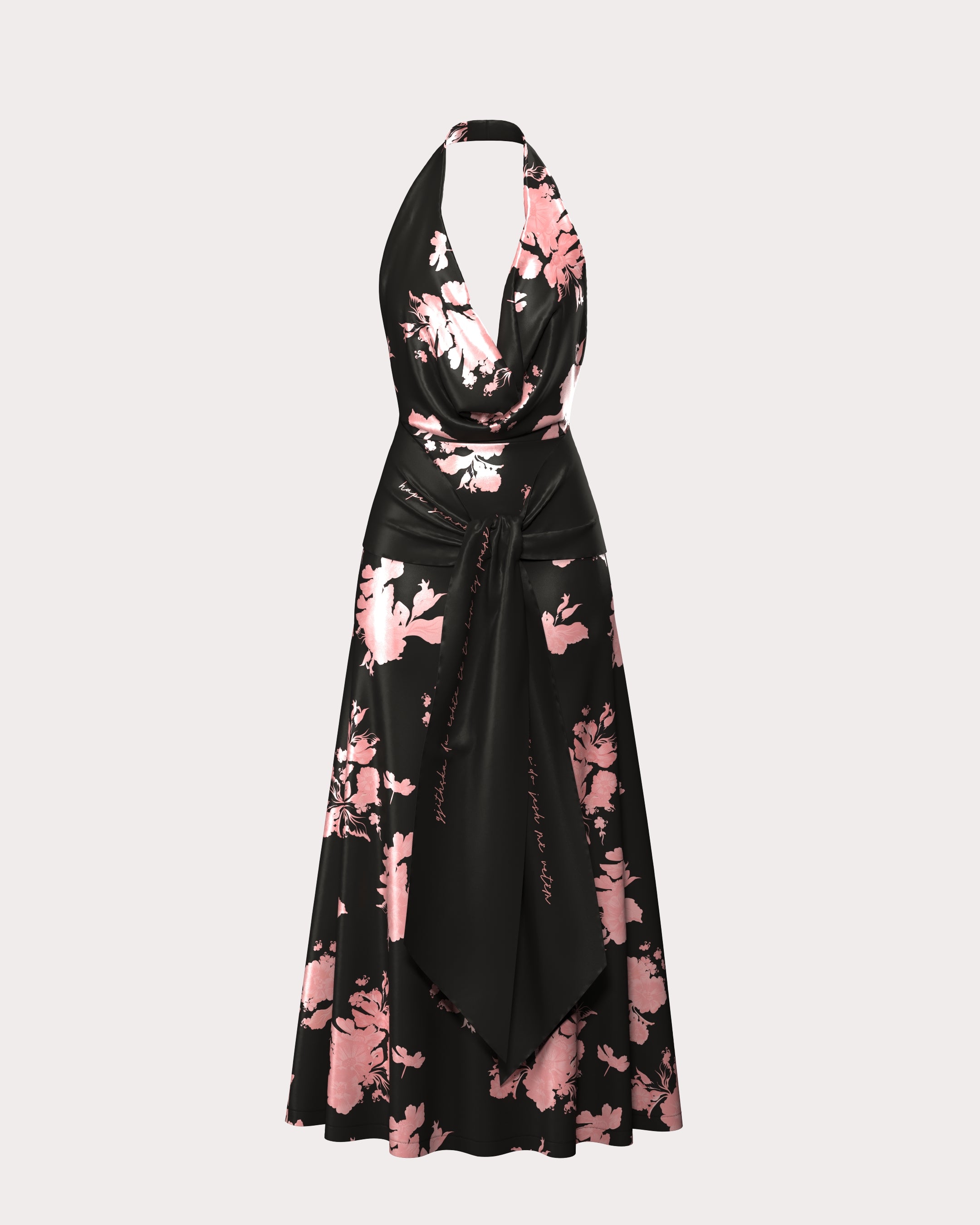 Celeste Satin Dress