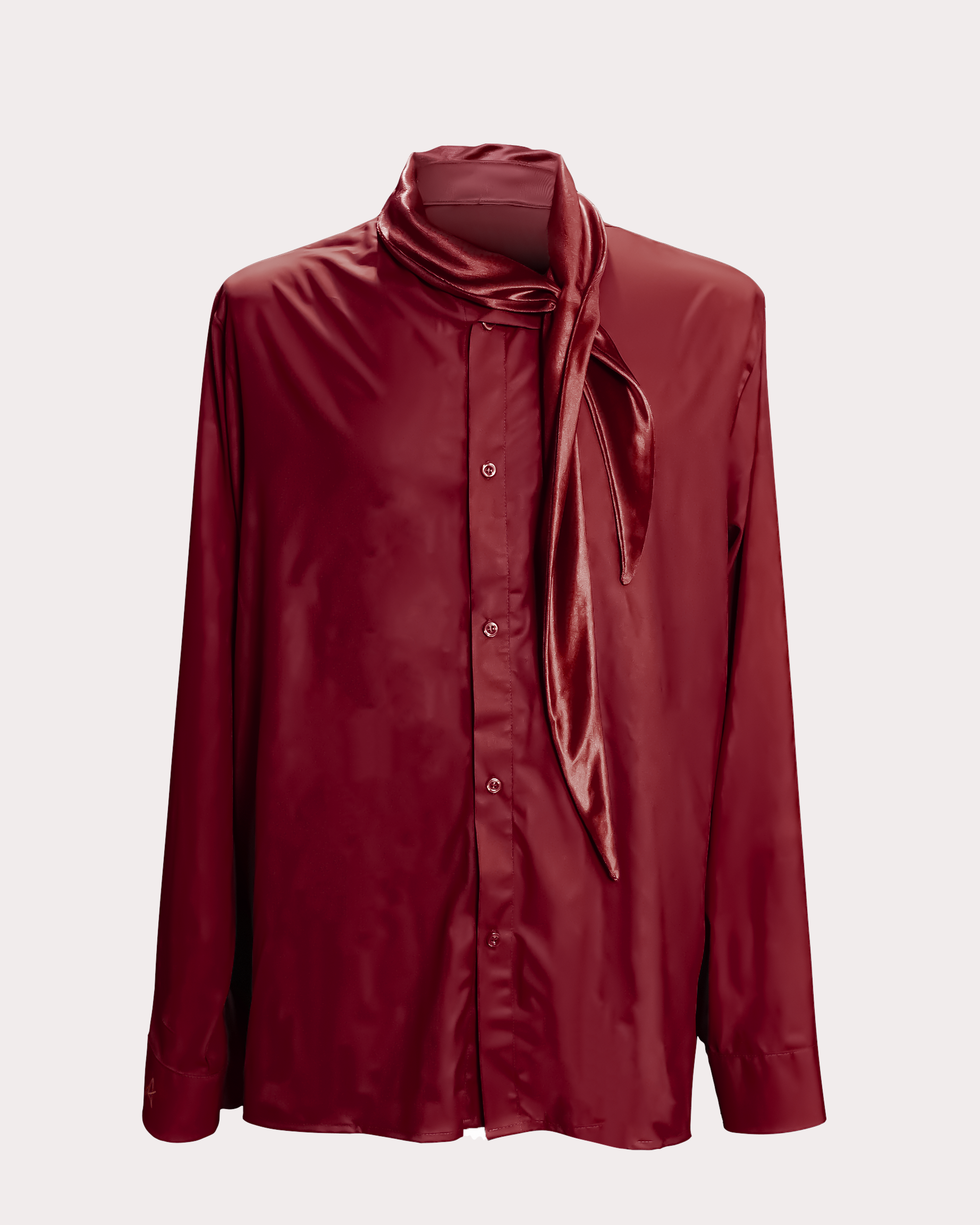 Men's Microlight Shawl Collar Shirt