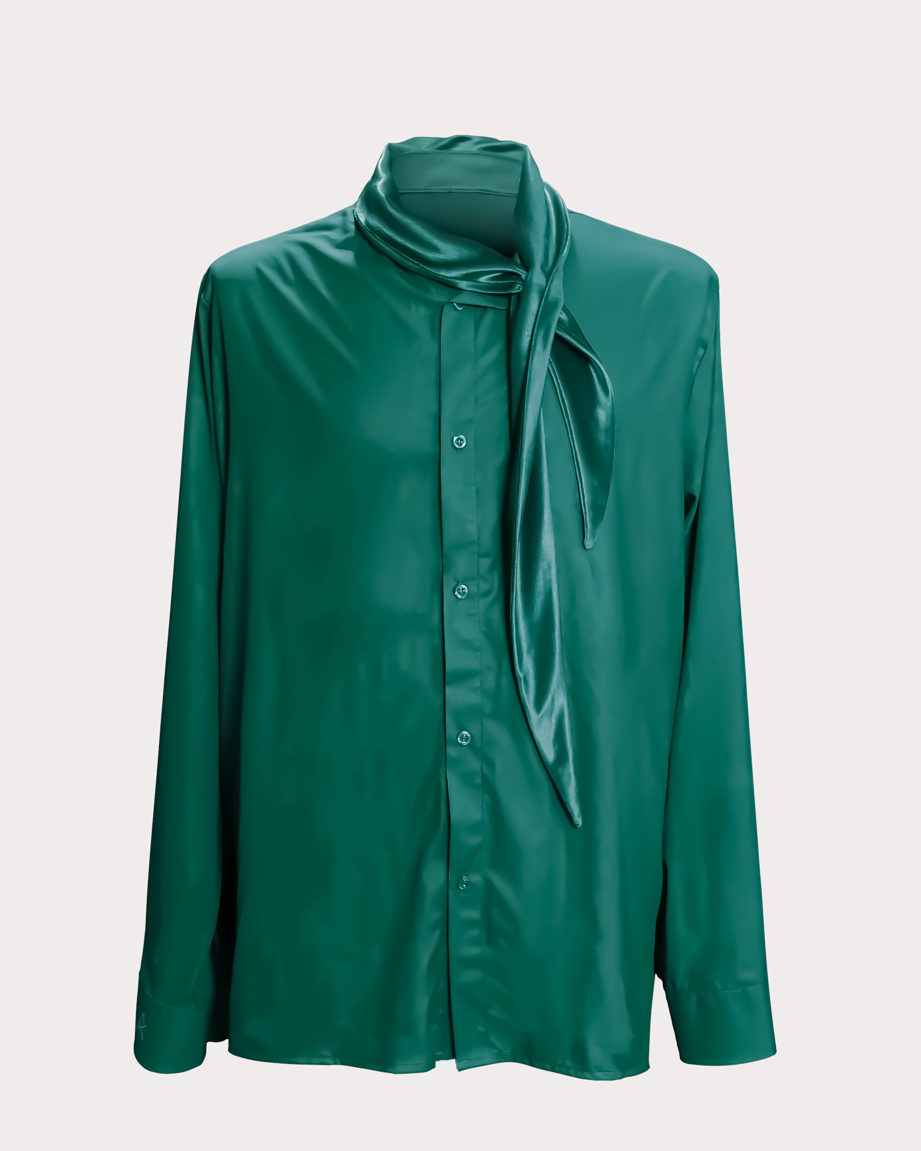 Men's Microlight Shawl Collar Shirt