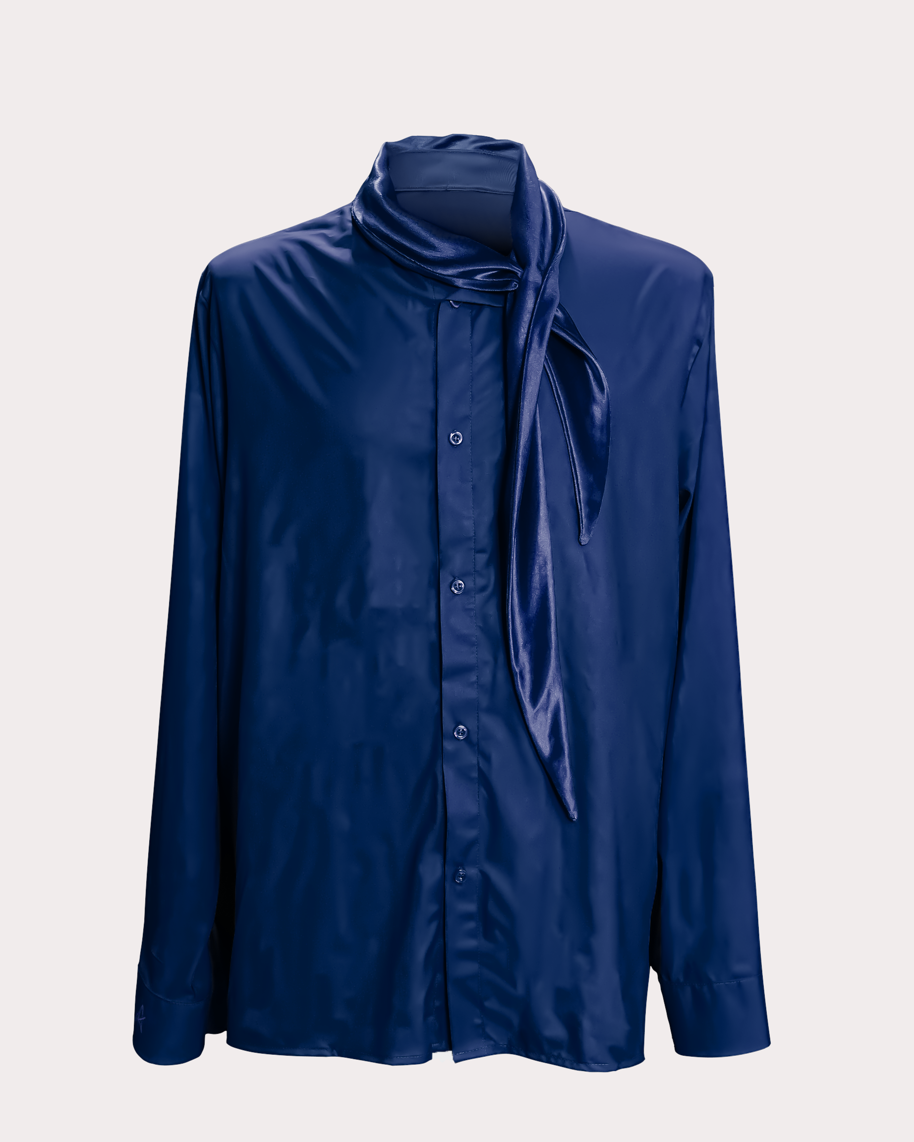 Men's Microlight Shawl Collar Shirt