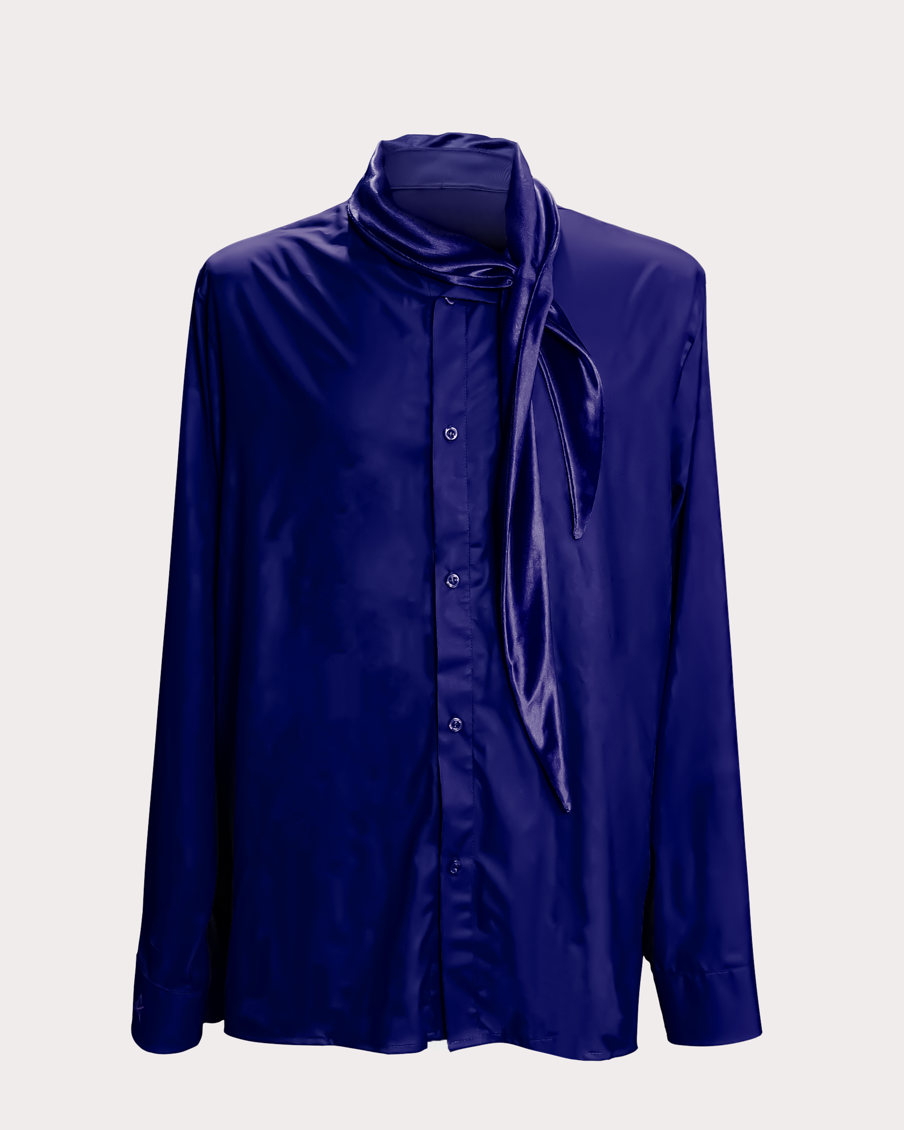 Men's Microlight Shawl Collar Shirt
