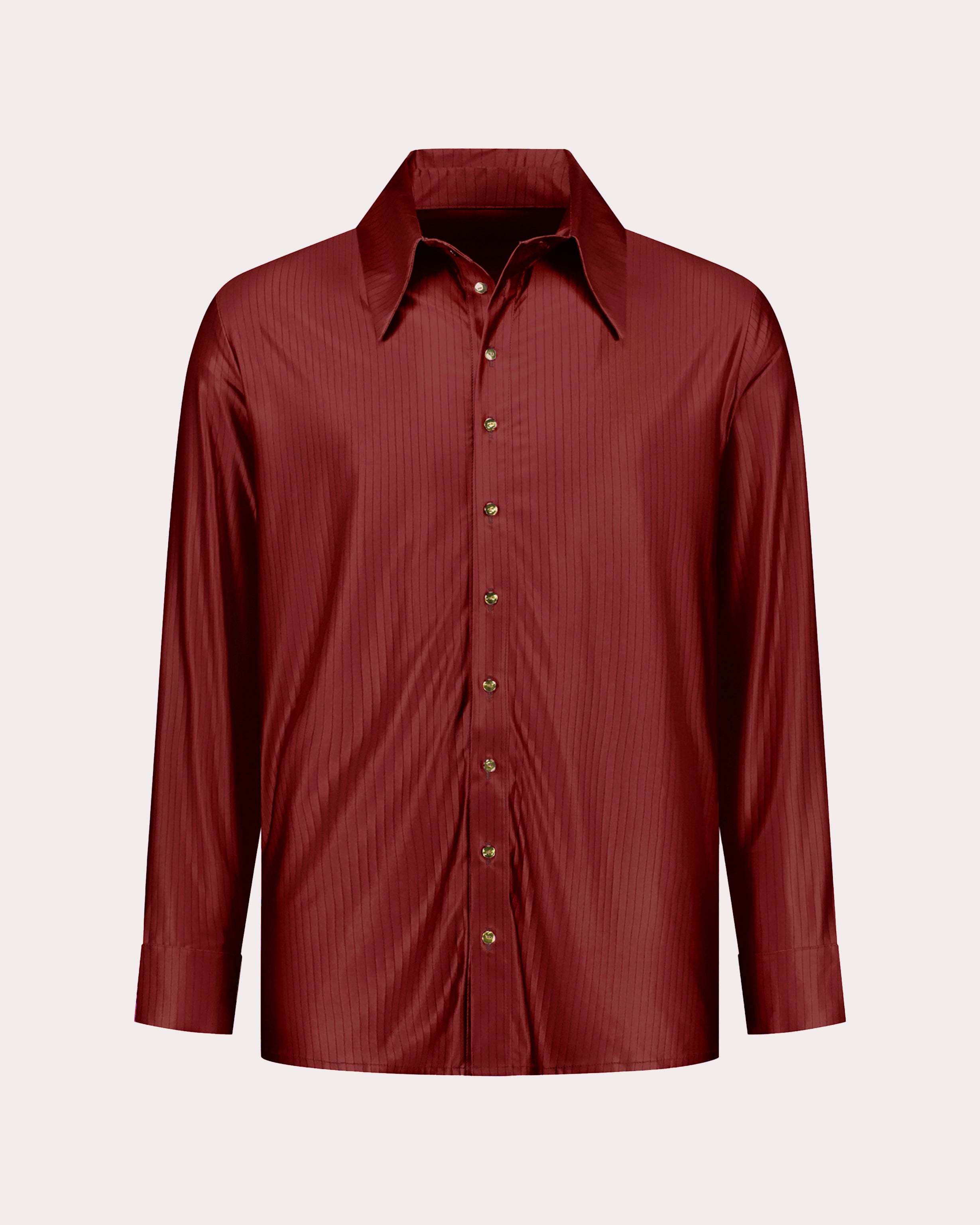 Men's Contour Stripe Button Down Shirt