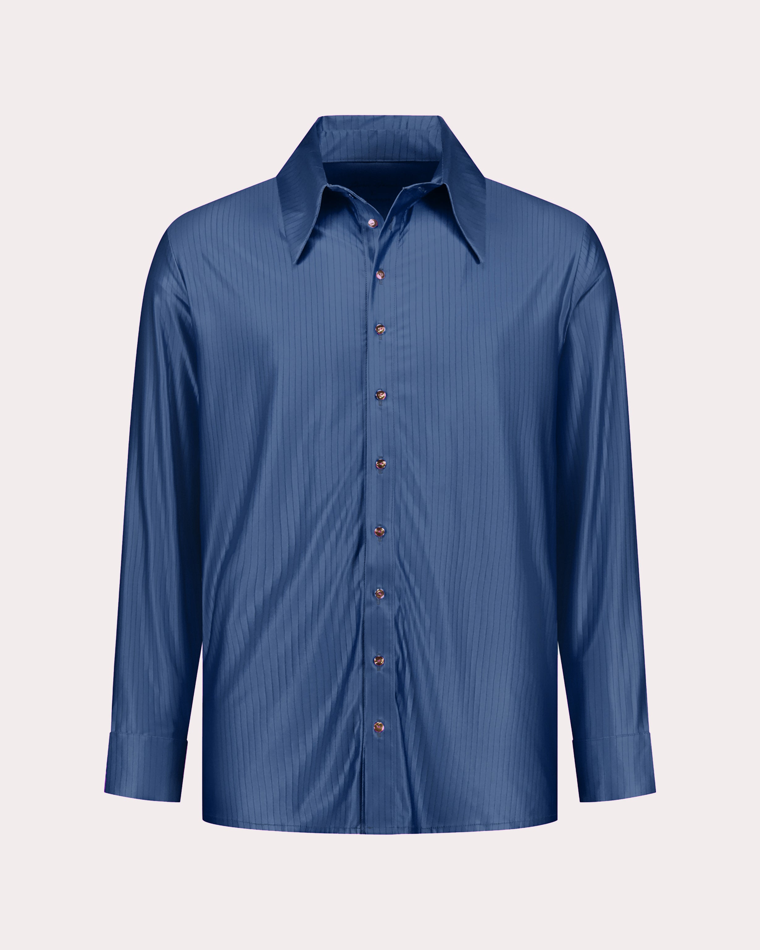Men's Contour Stripe Button Down Shirt
