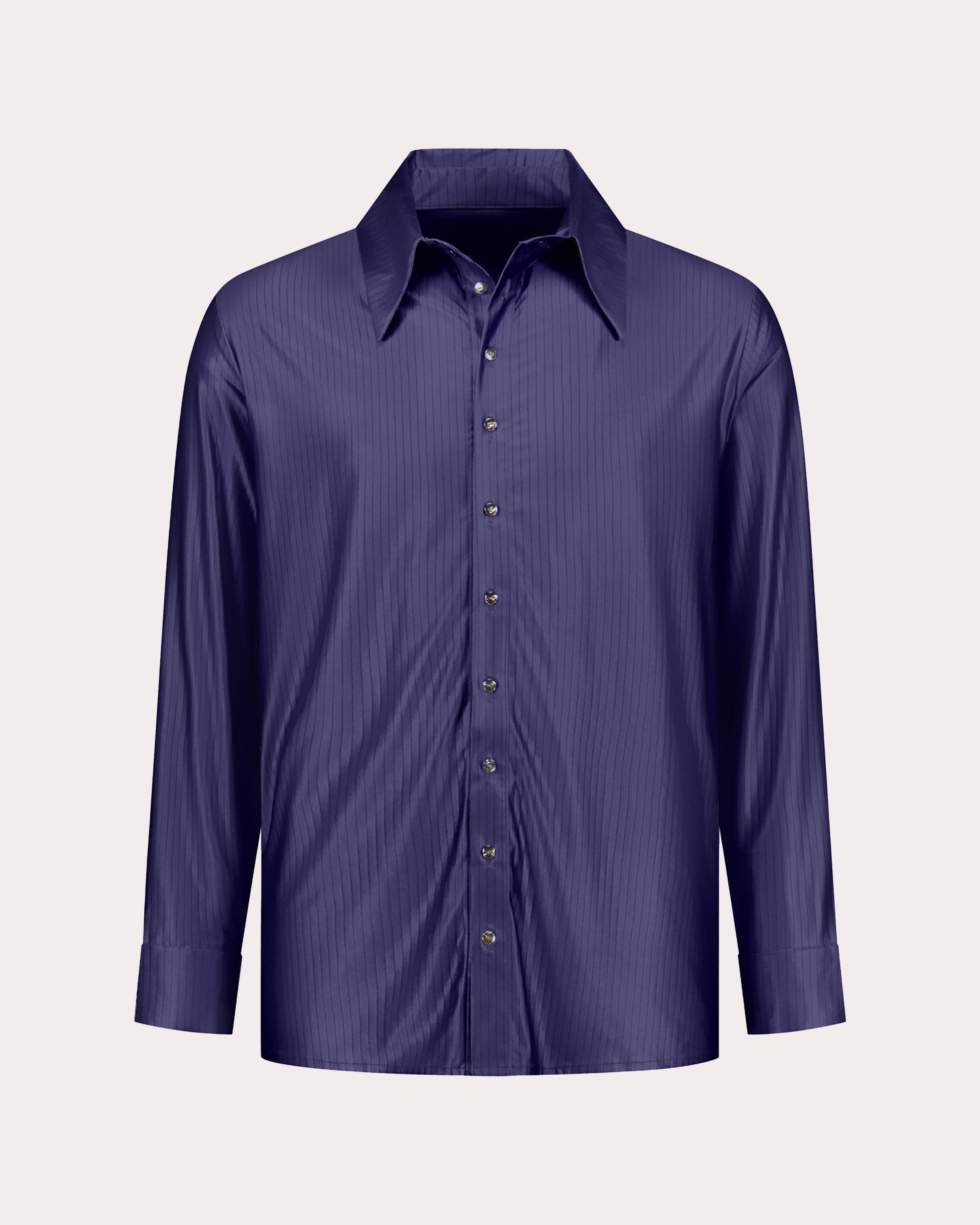 Men's Contour Stripe Button Down Shirt