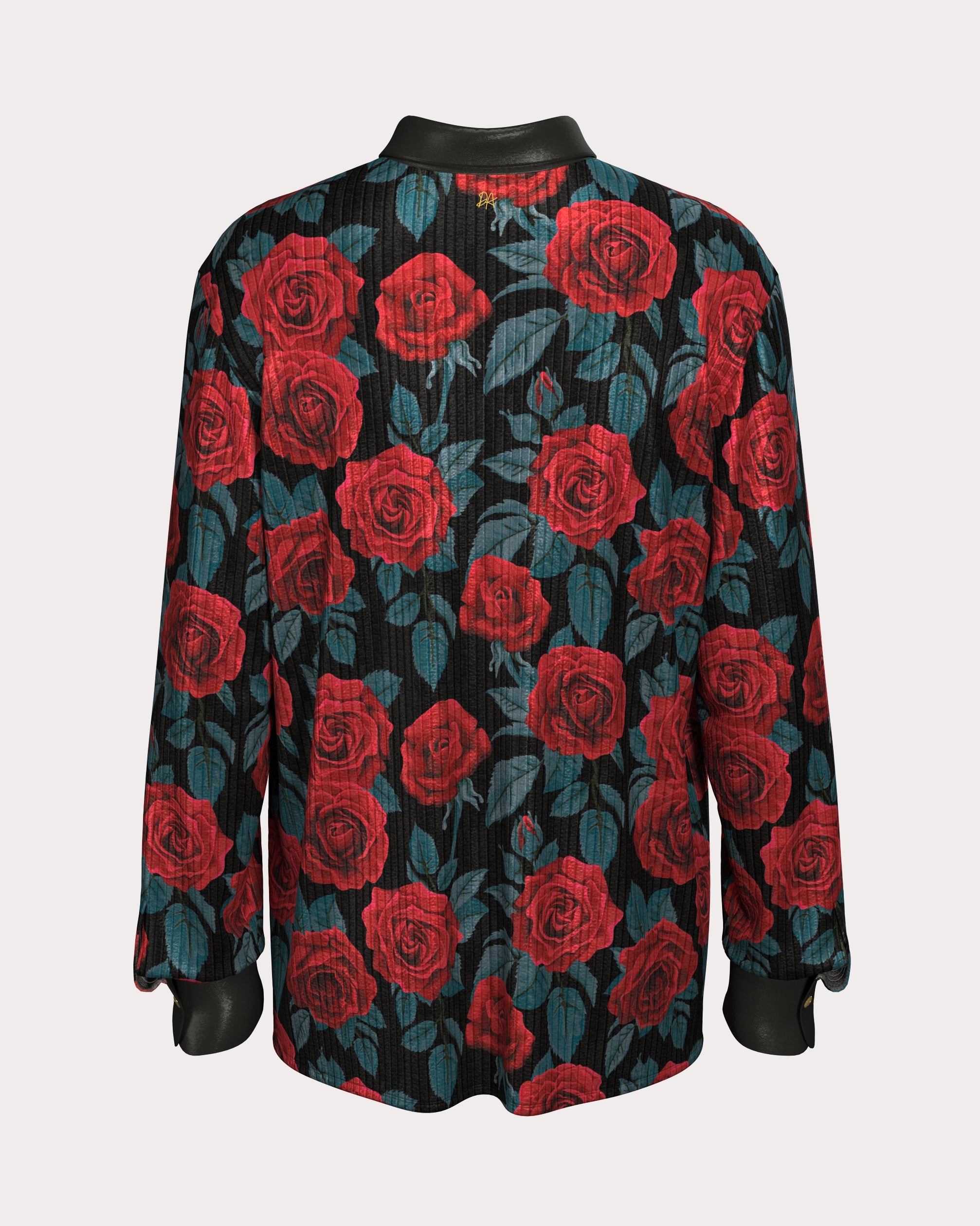 Unisex Contour Stripe Printed Shirt