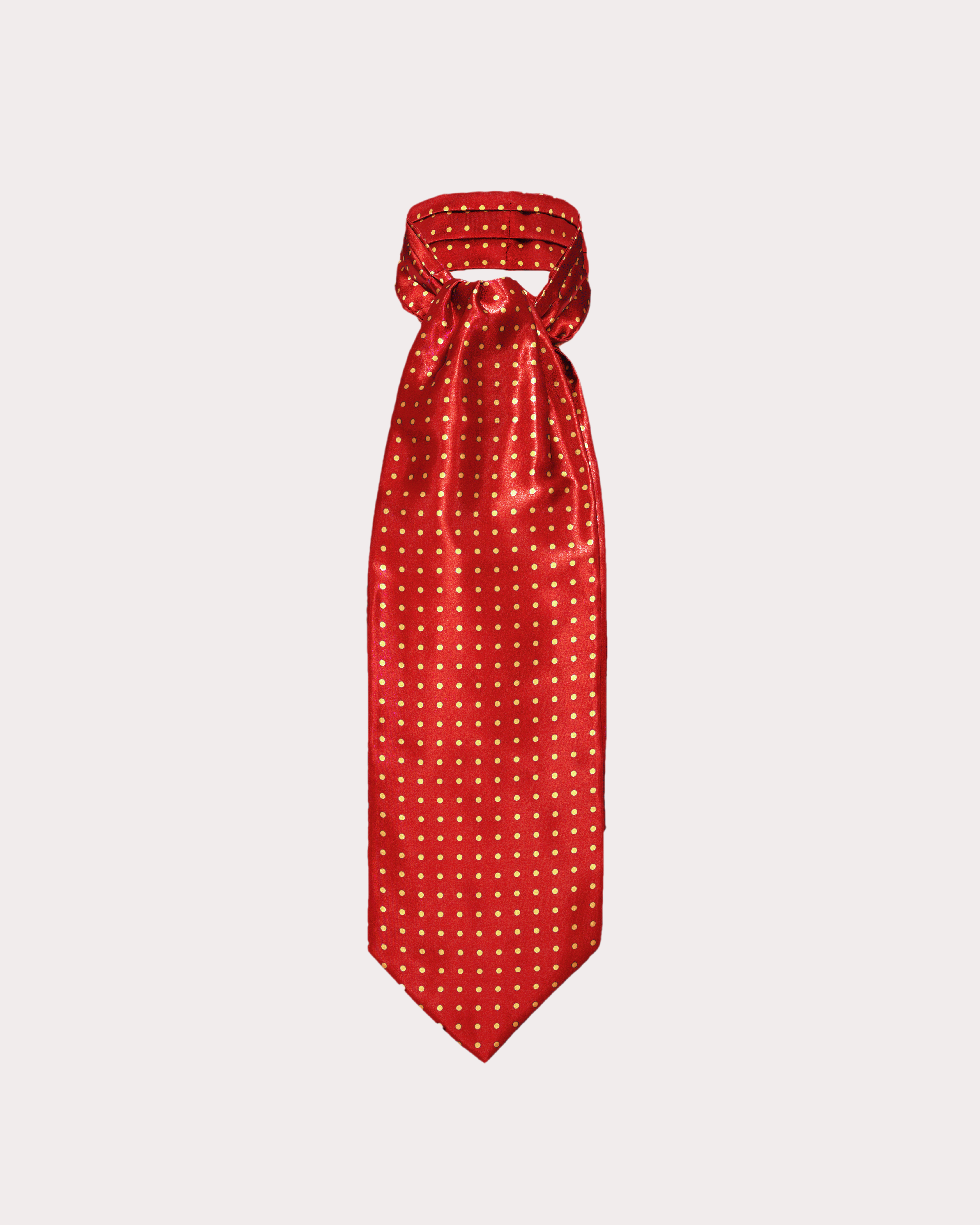 Pleated Satin Scarf