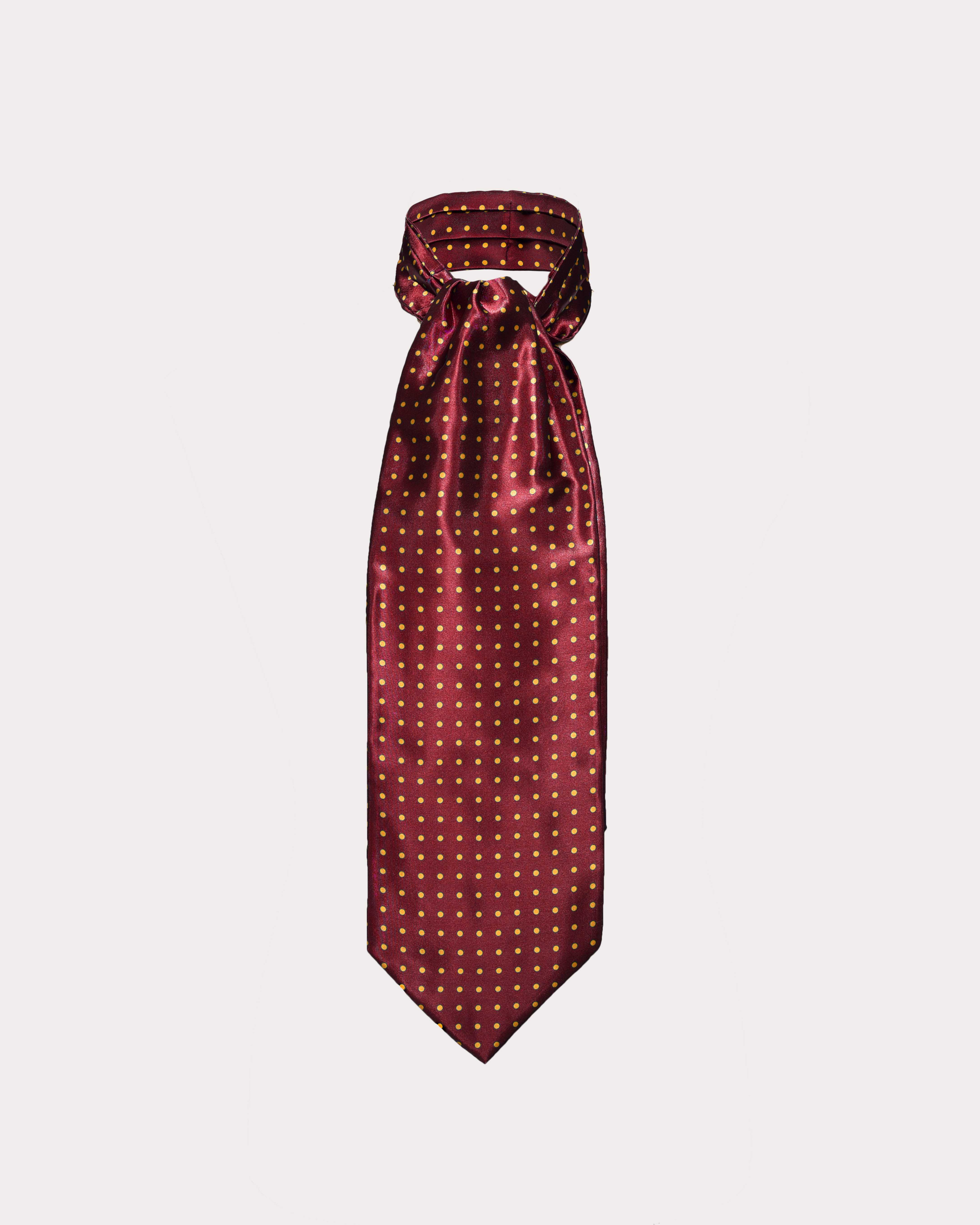 Pleated Satin Scarf