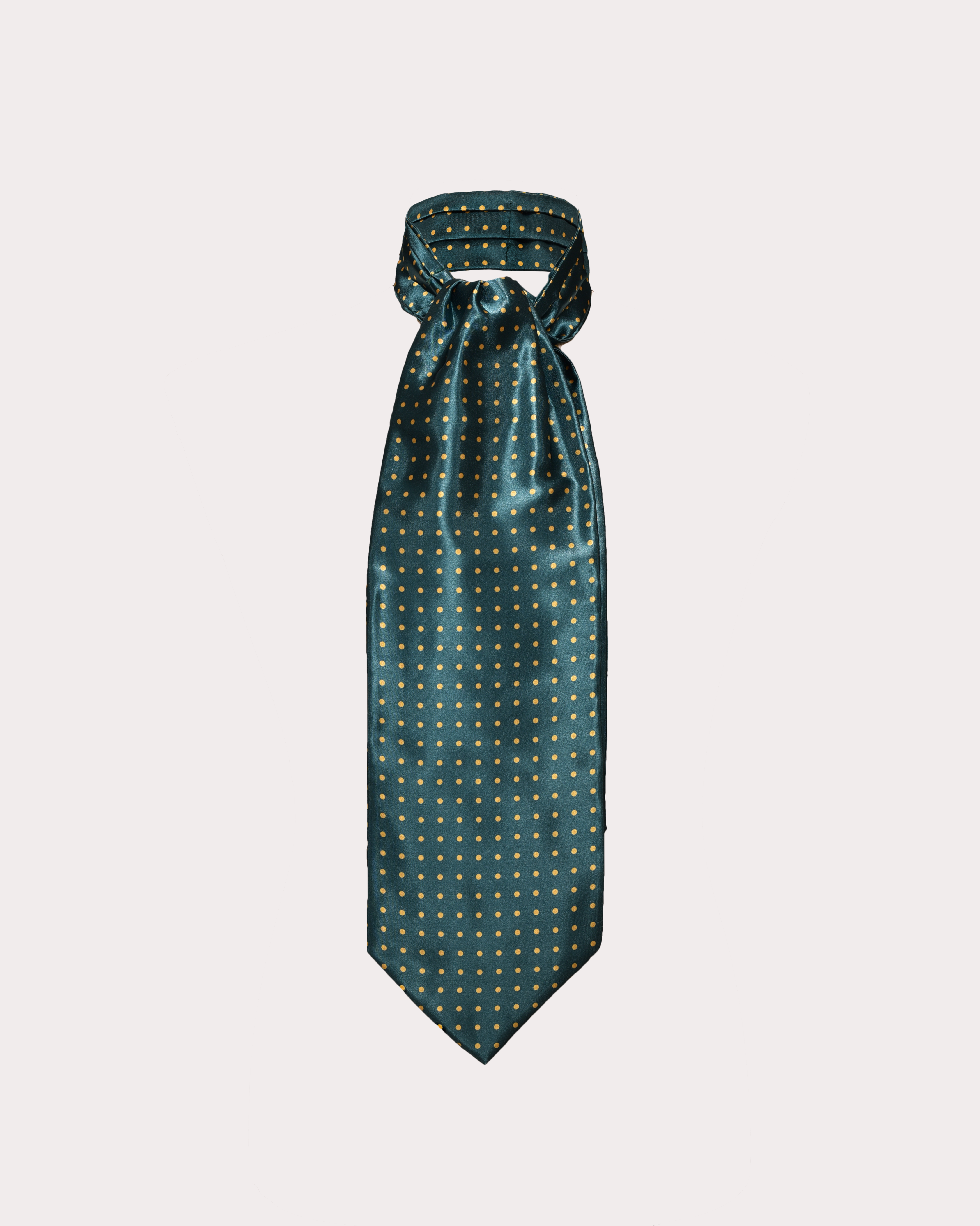 Pleated Satin Scarf