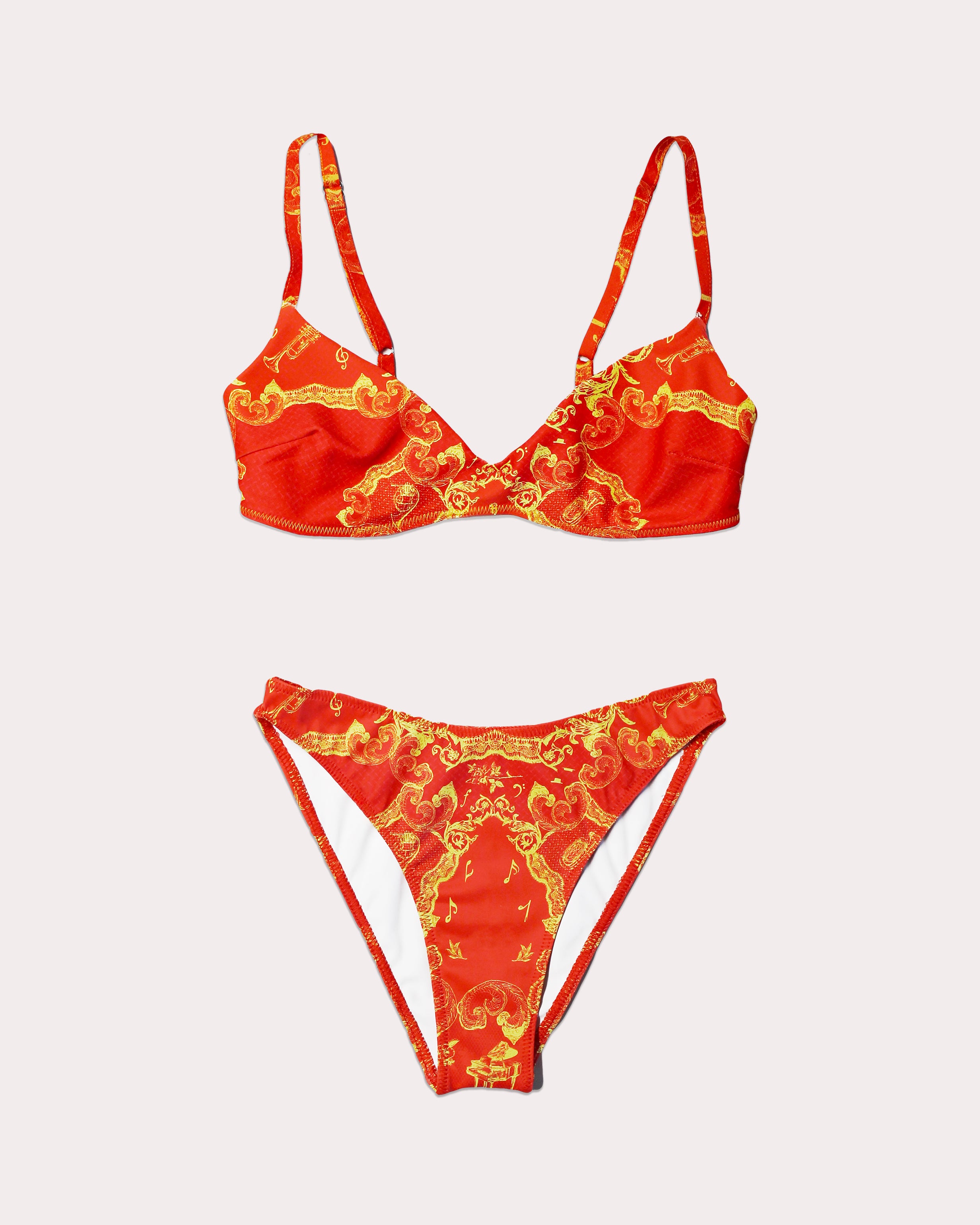 Sherry Ornamental Bikini Set