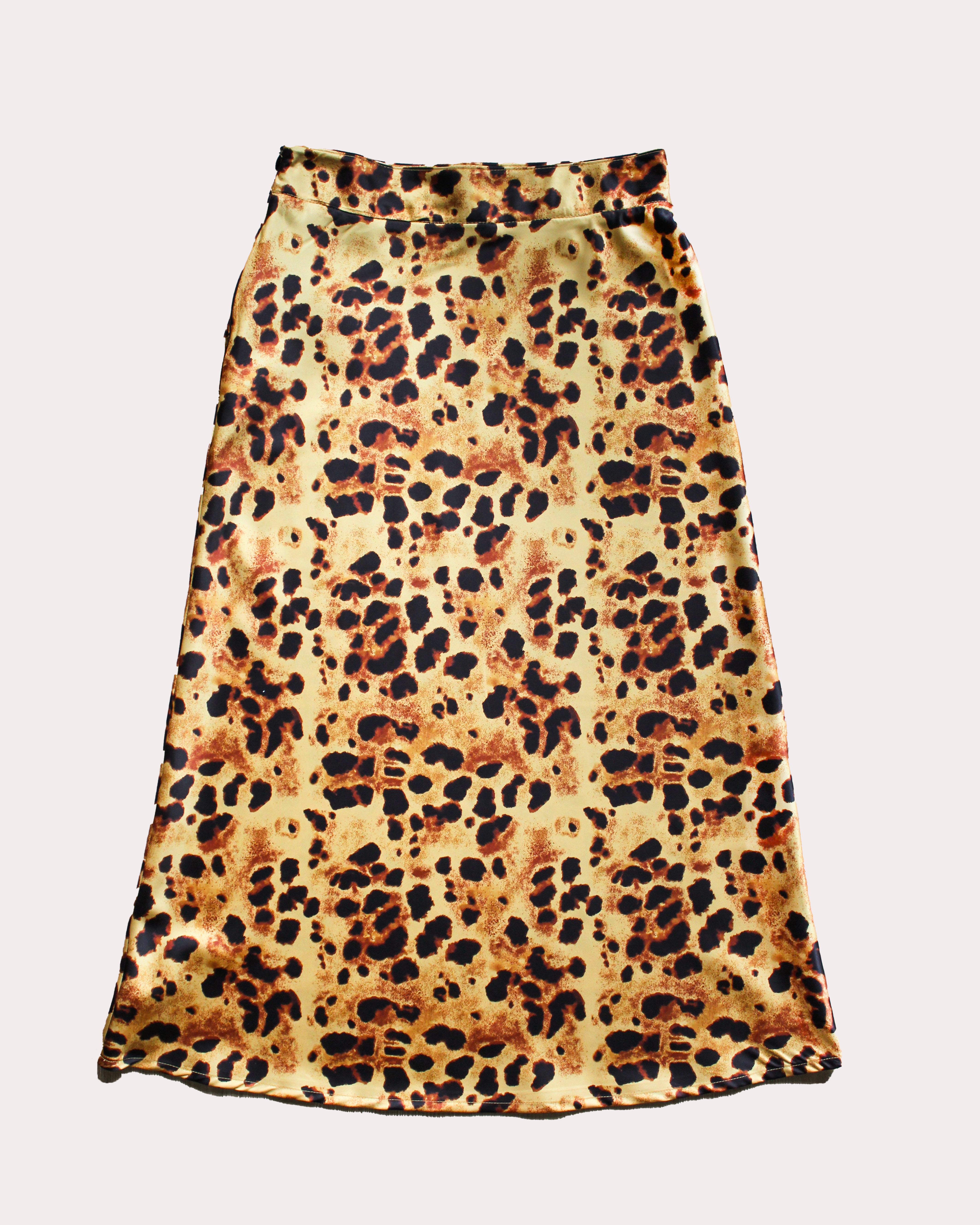 Feroce Satin Midi Skirt
