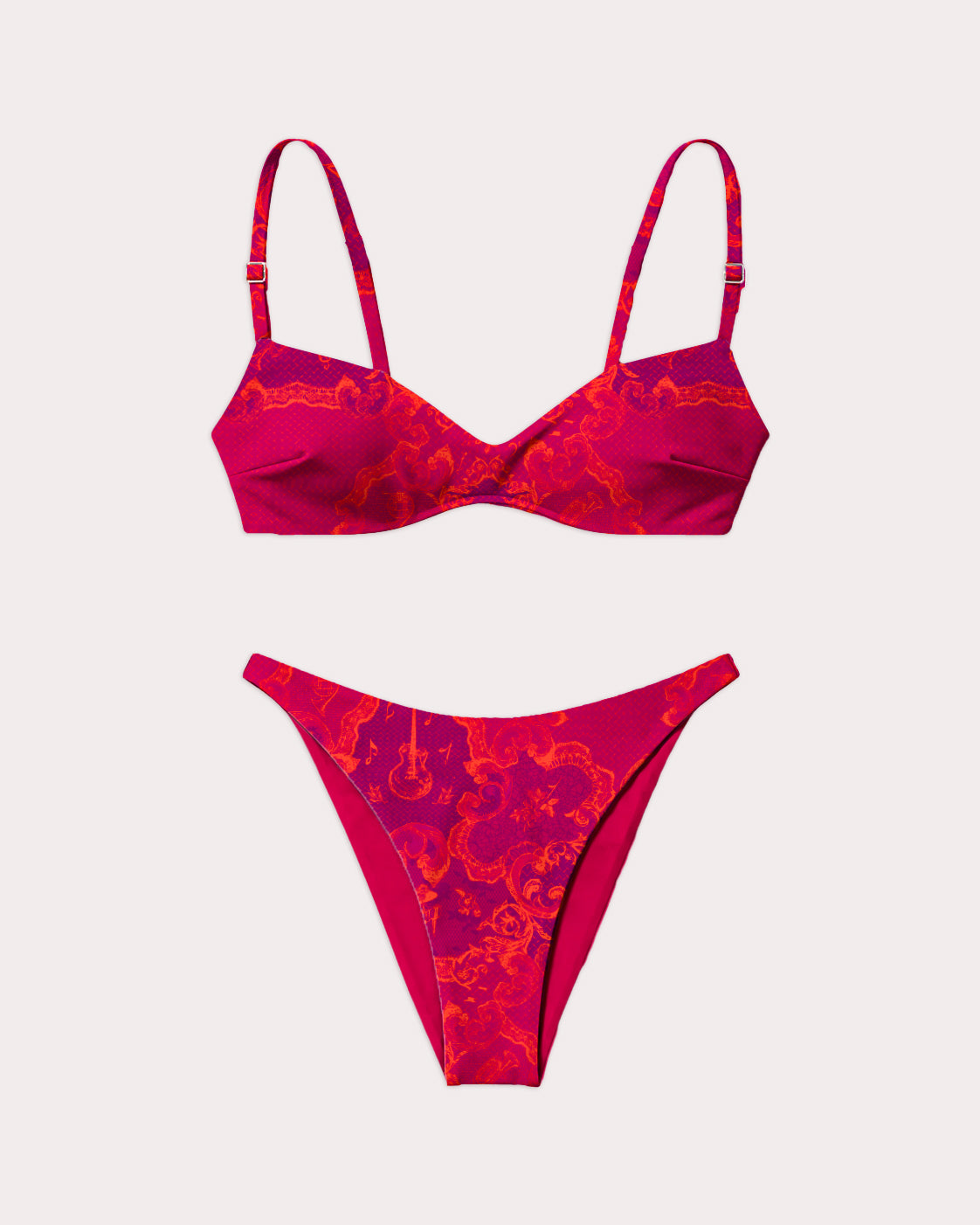 Sherry Ornamental Bikini Set