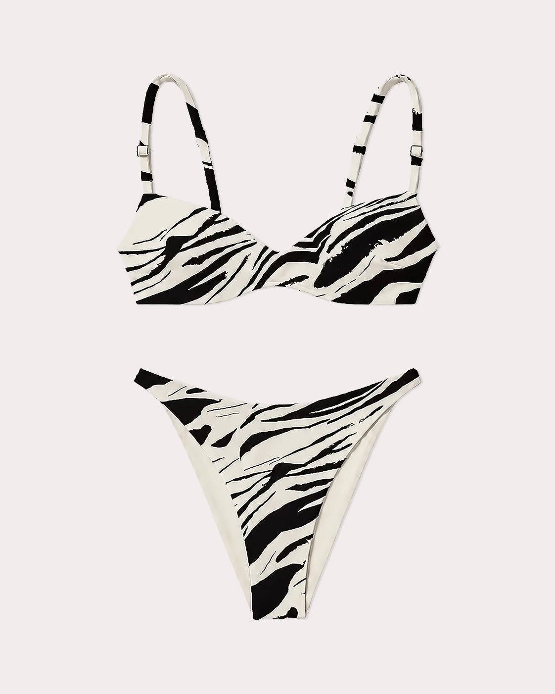 Sherry Zebra Bikini Set