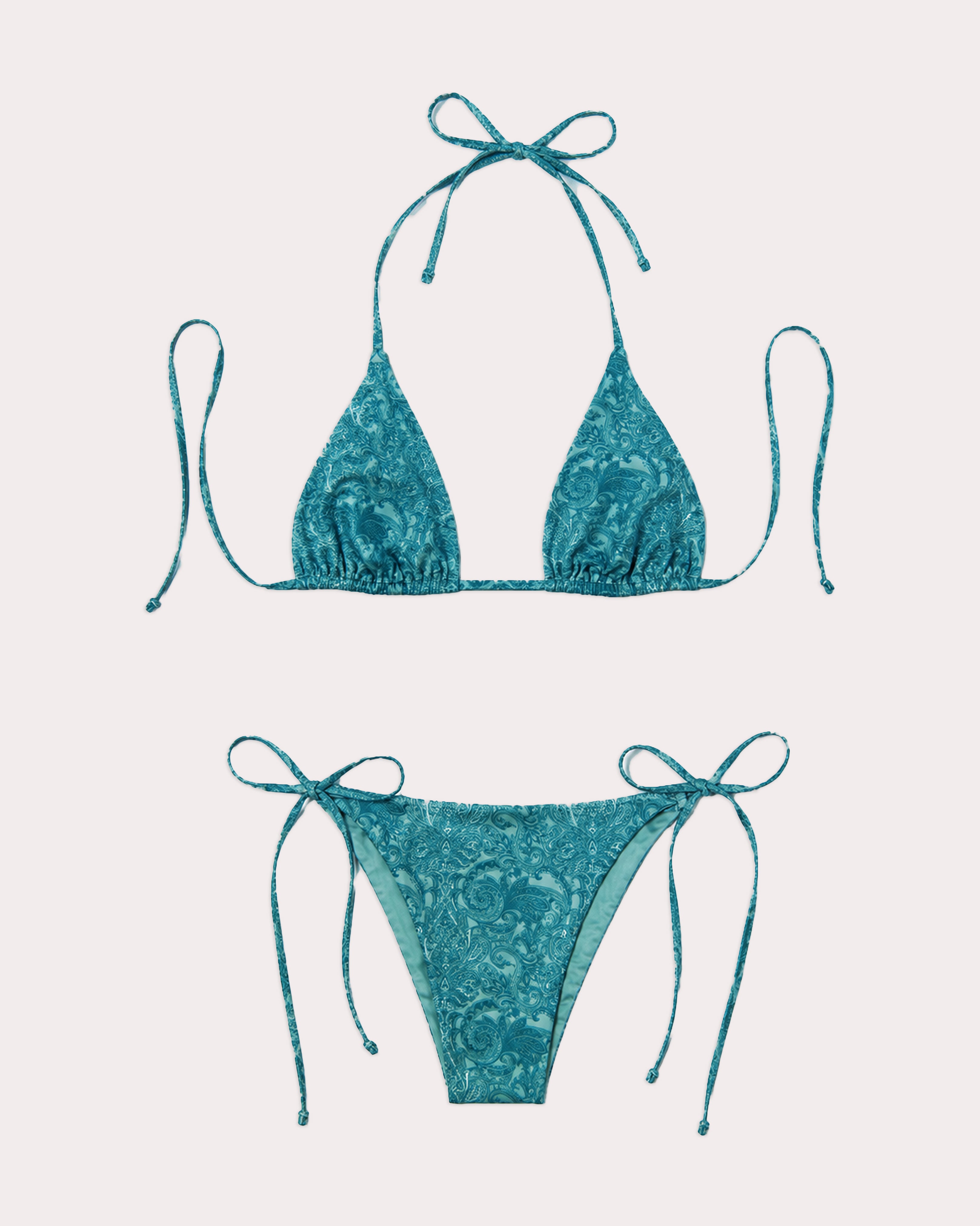 Serena Paisley Bikini Set