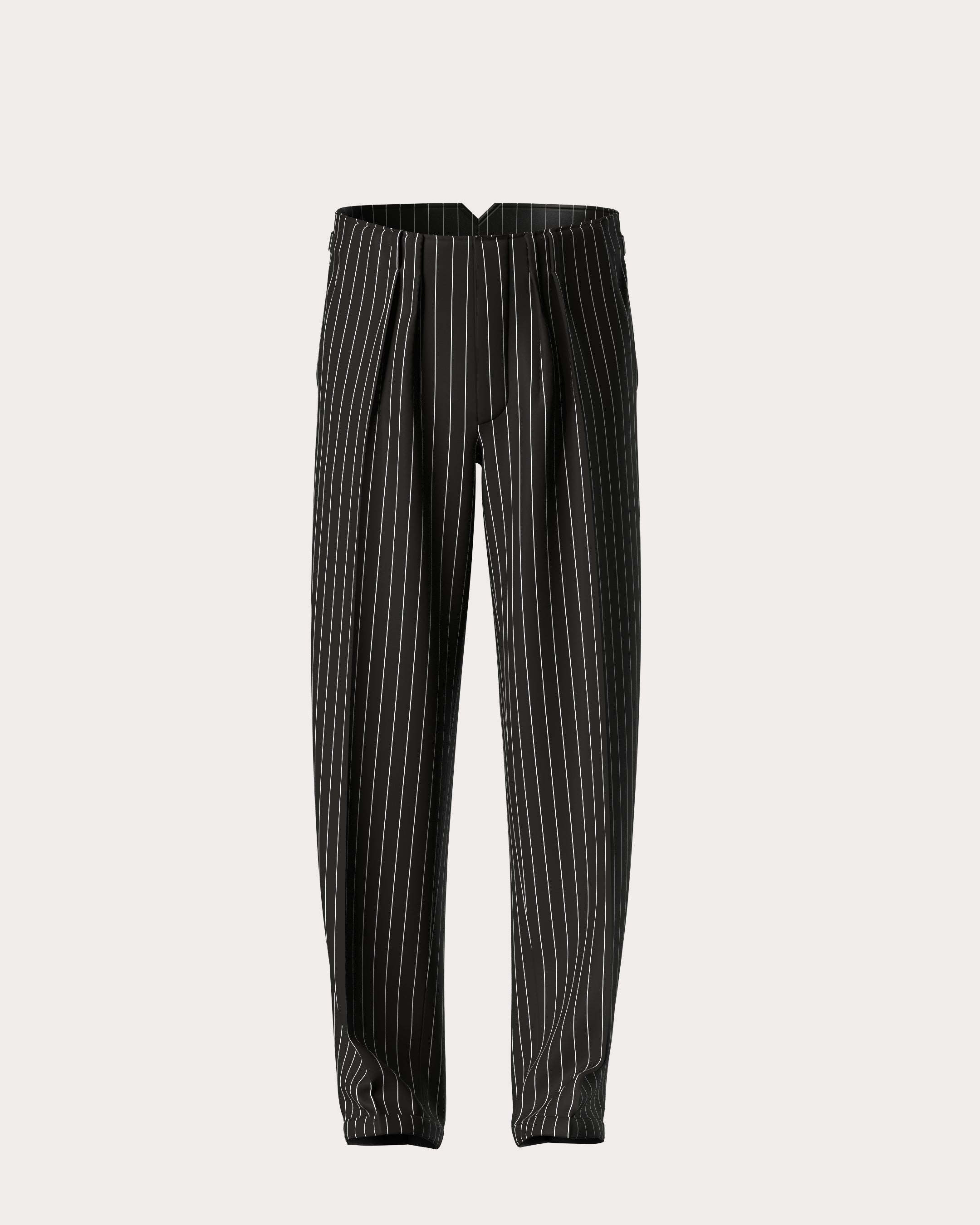 Men's High-Rise Tailored Pants