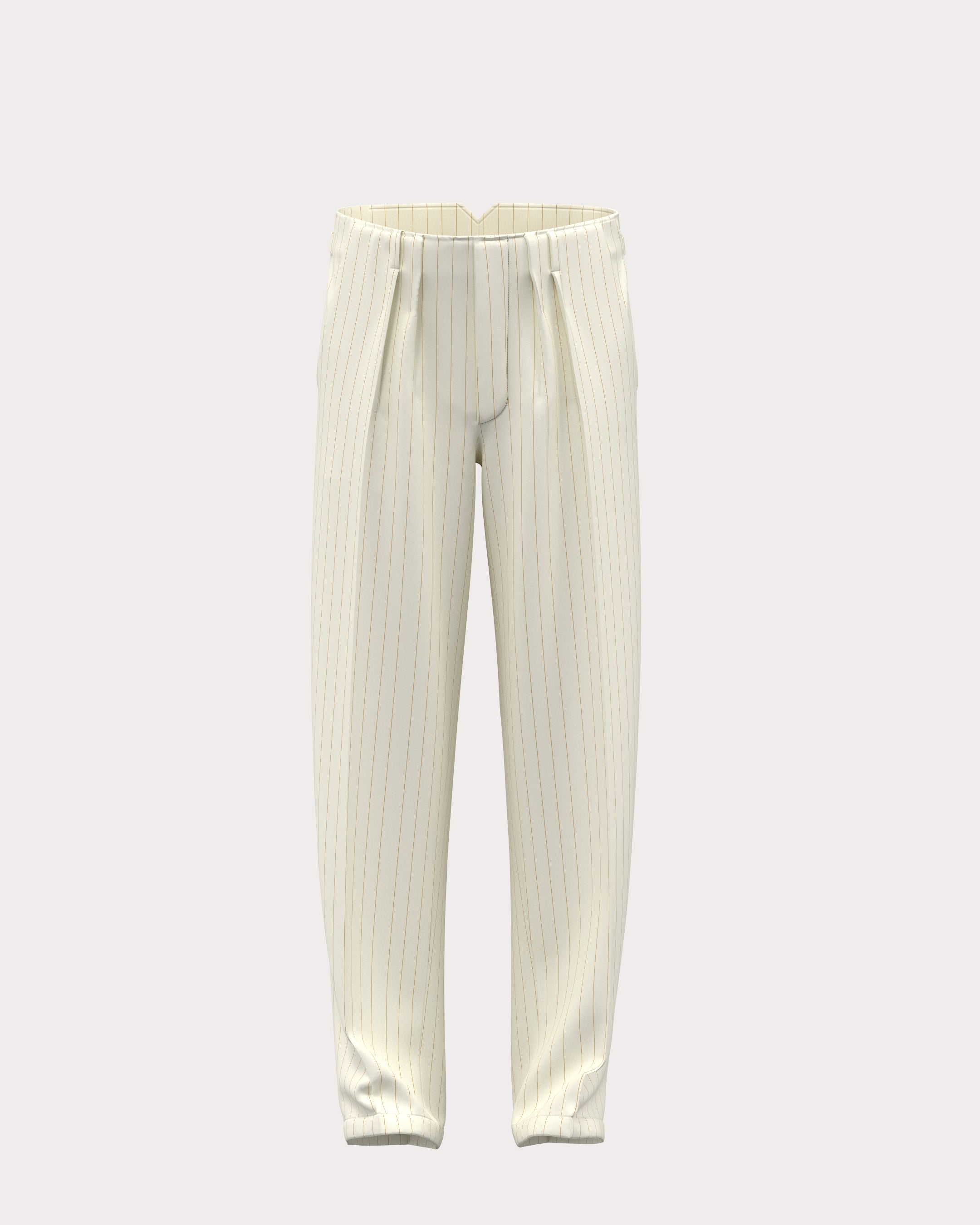 Men's High-Rise Tailored Pants