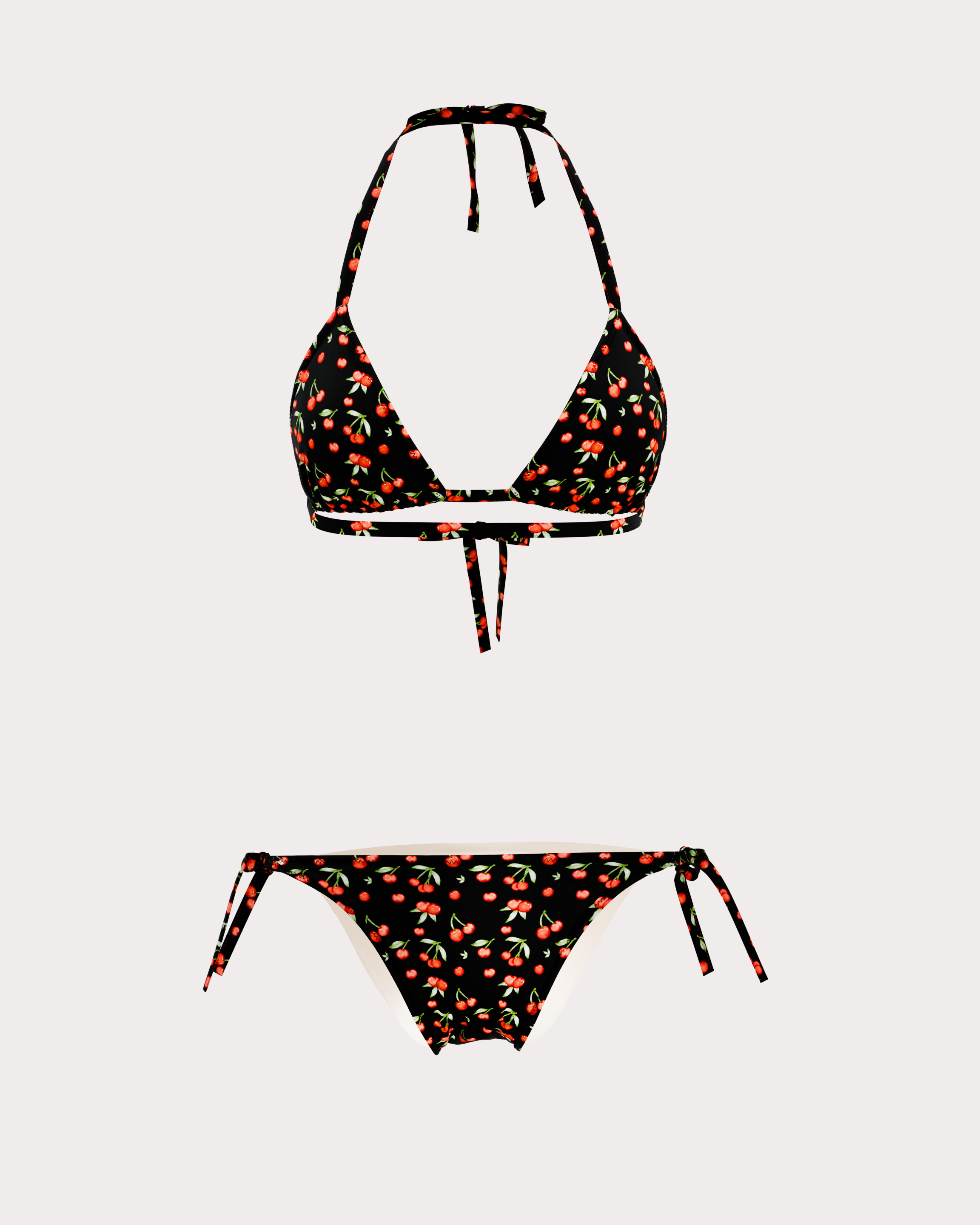 Serena Cherry Bikini Set