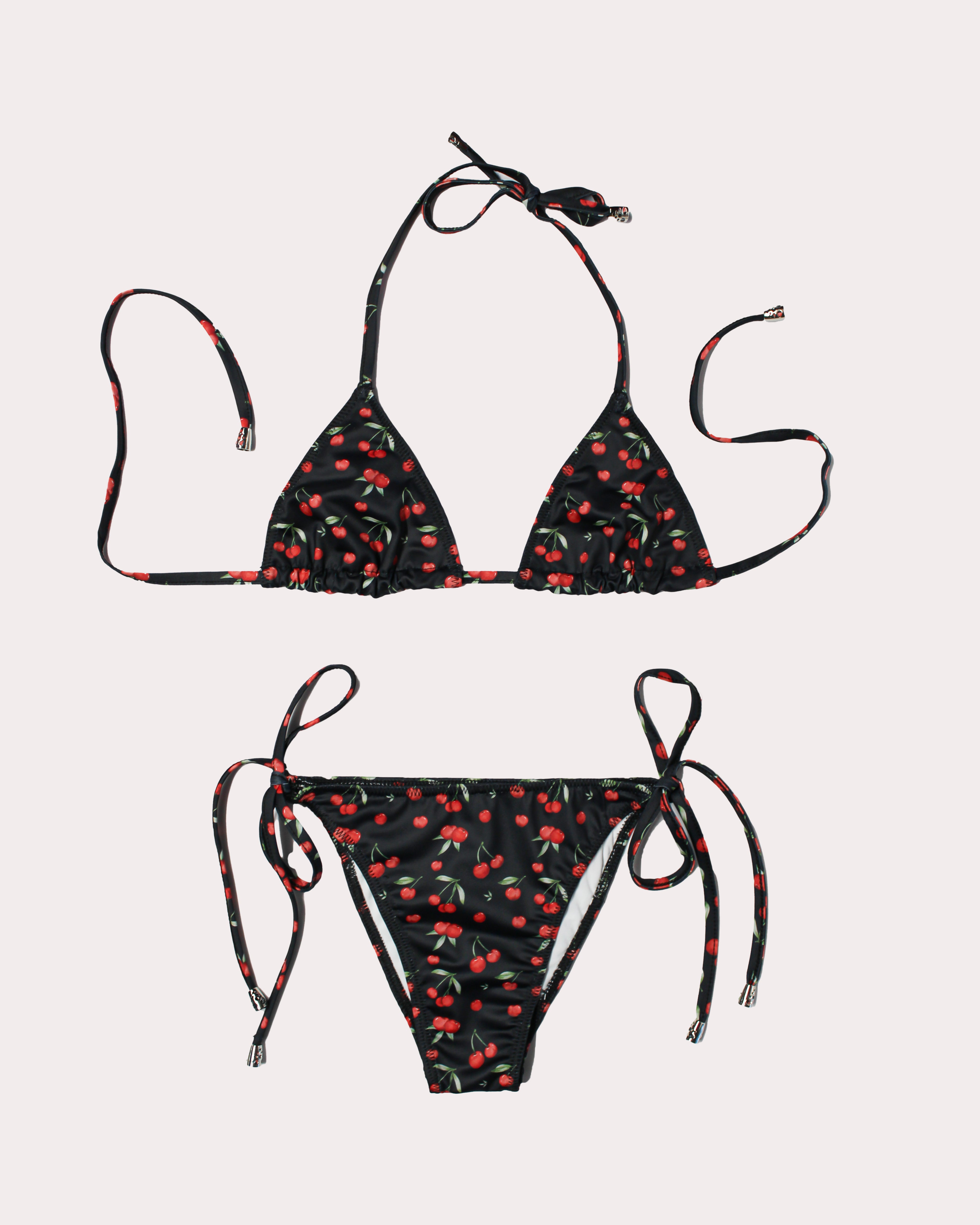Serena Cherry Bikini Set