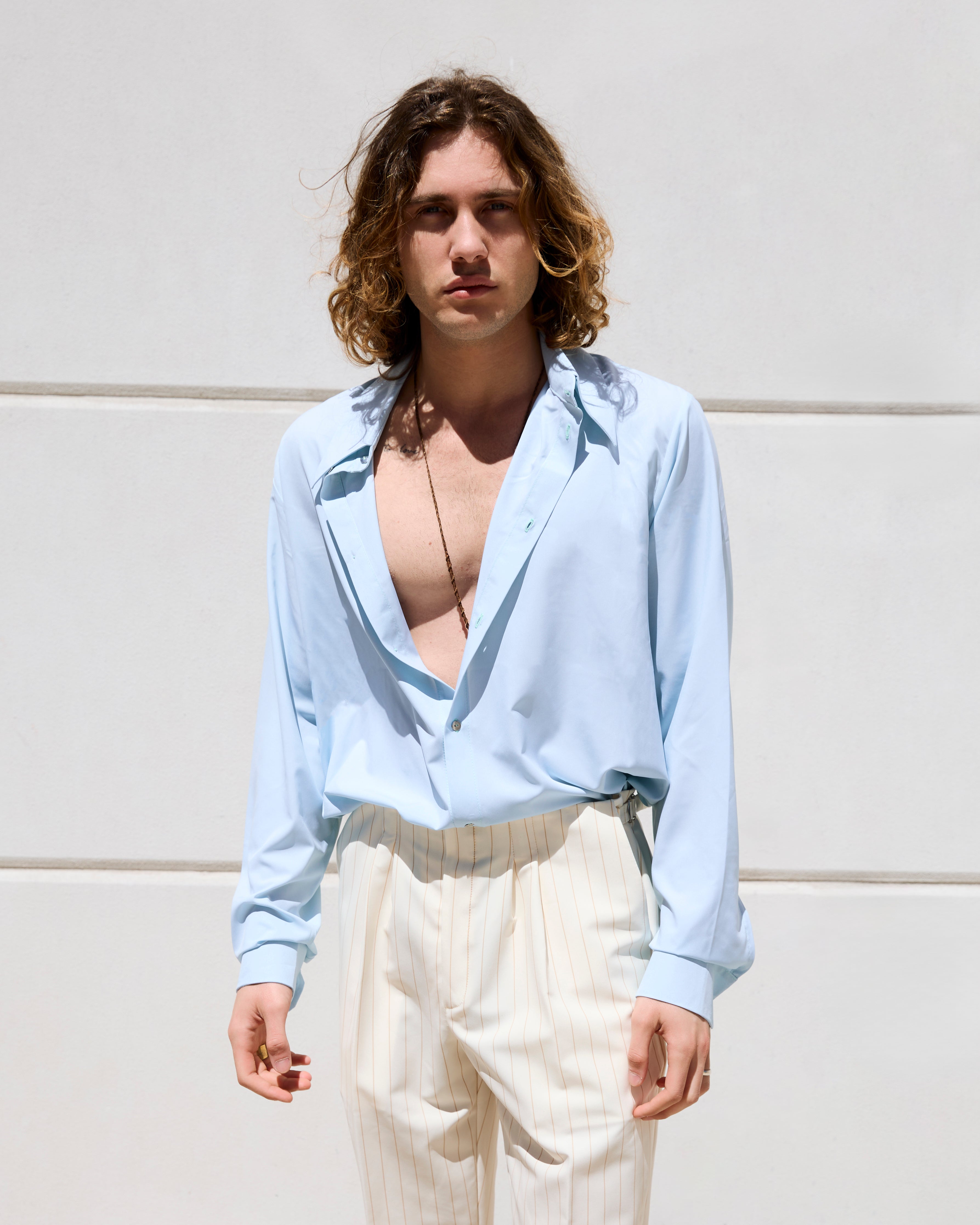 Microlight Button Down Shirt