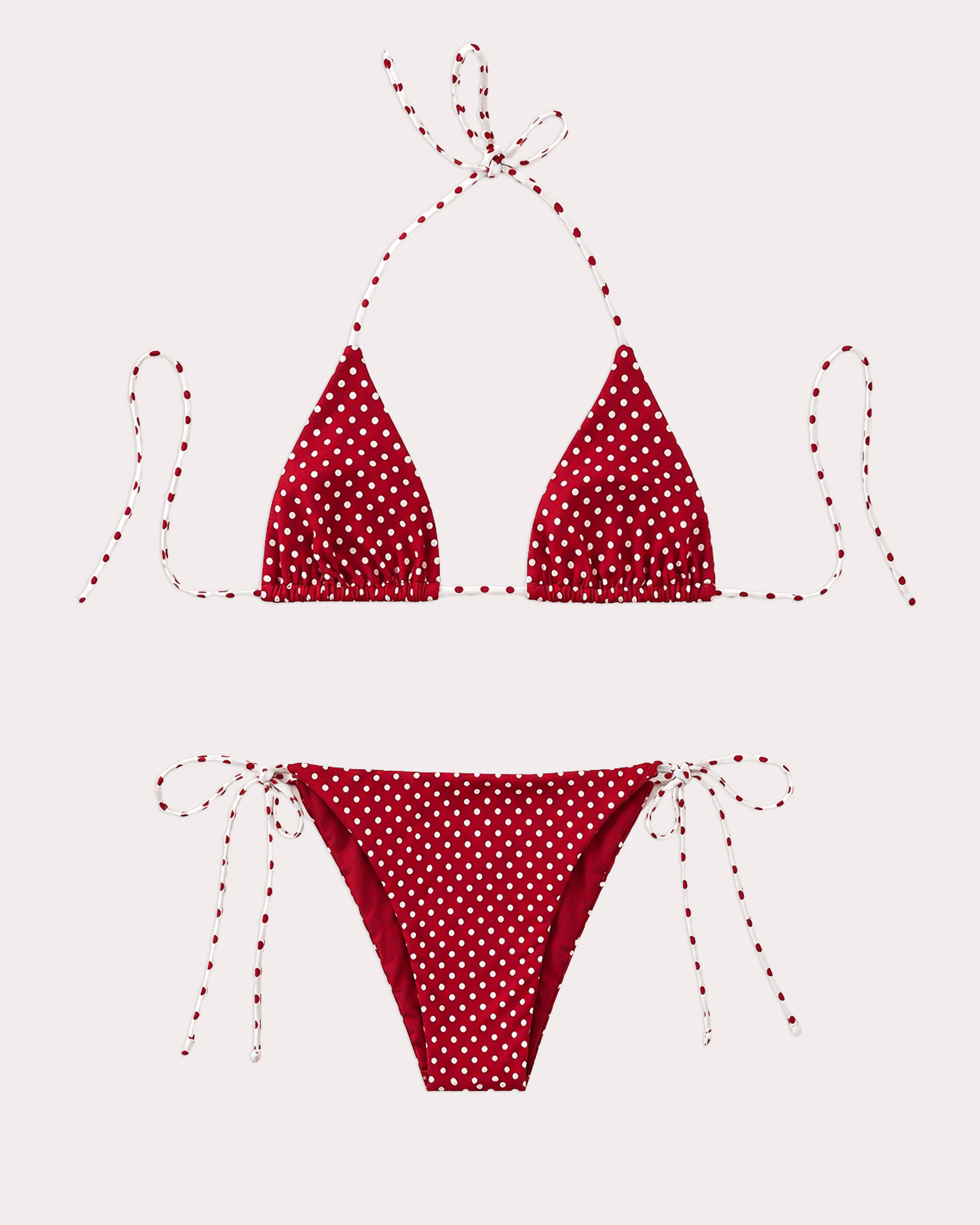 Serena Polka Dots Bikini Set
