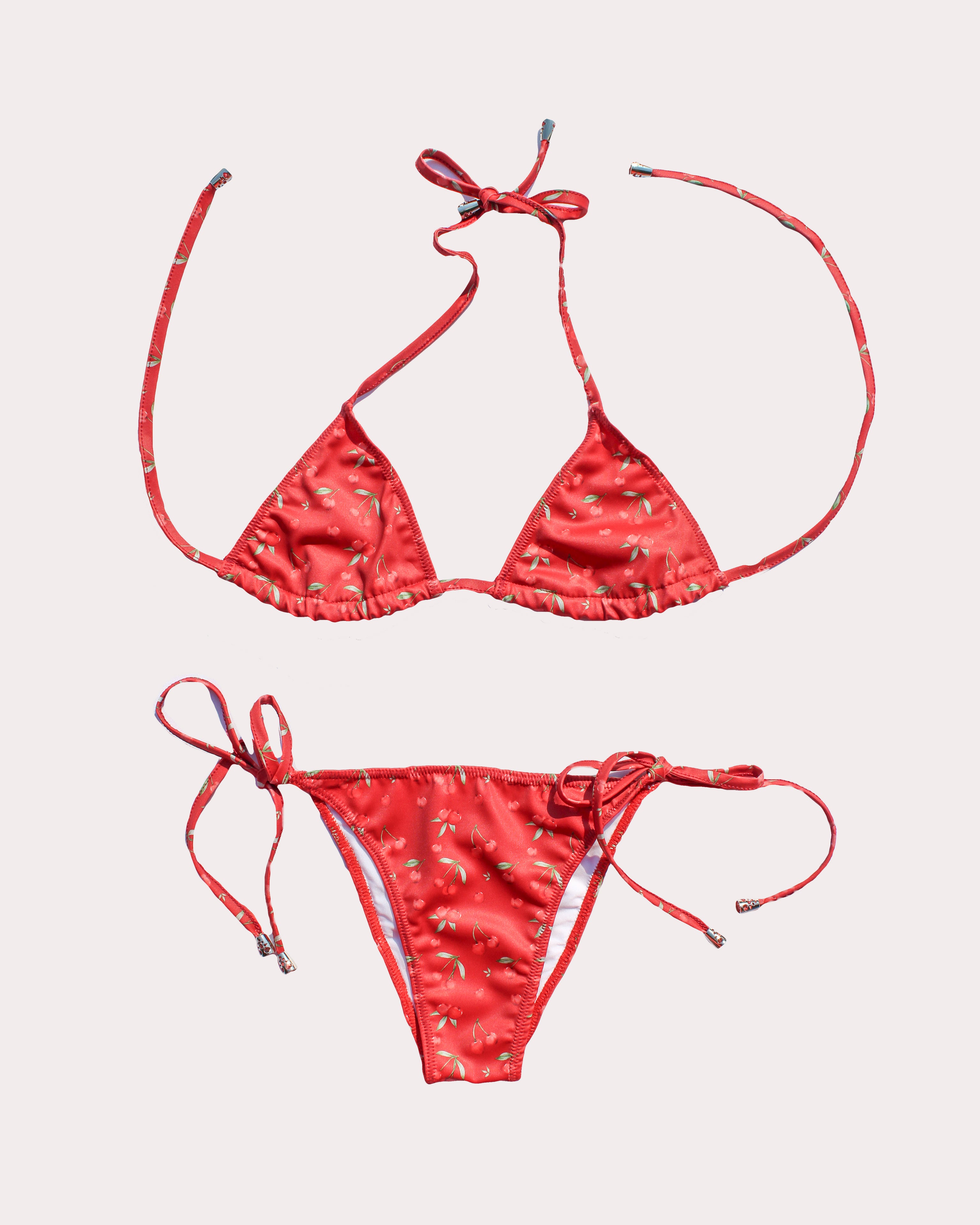 Serena Cherry Bikini Set