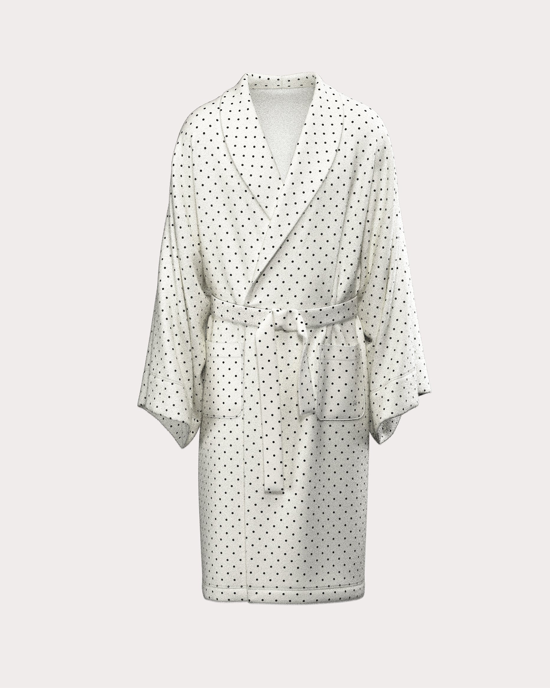 Polka Dot Robe de Chambre