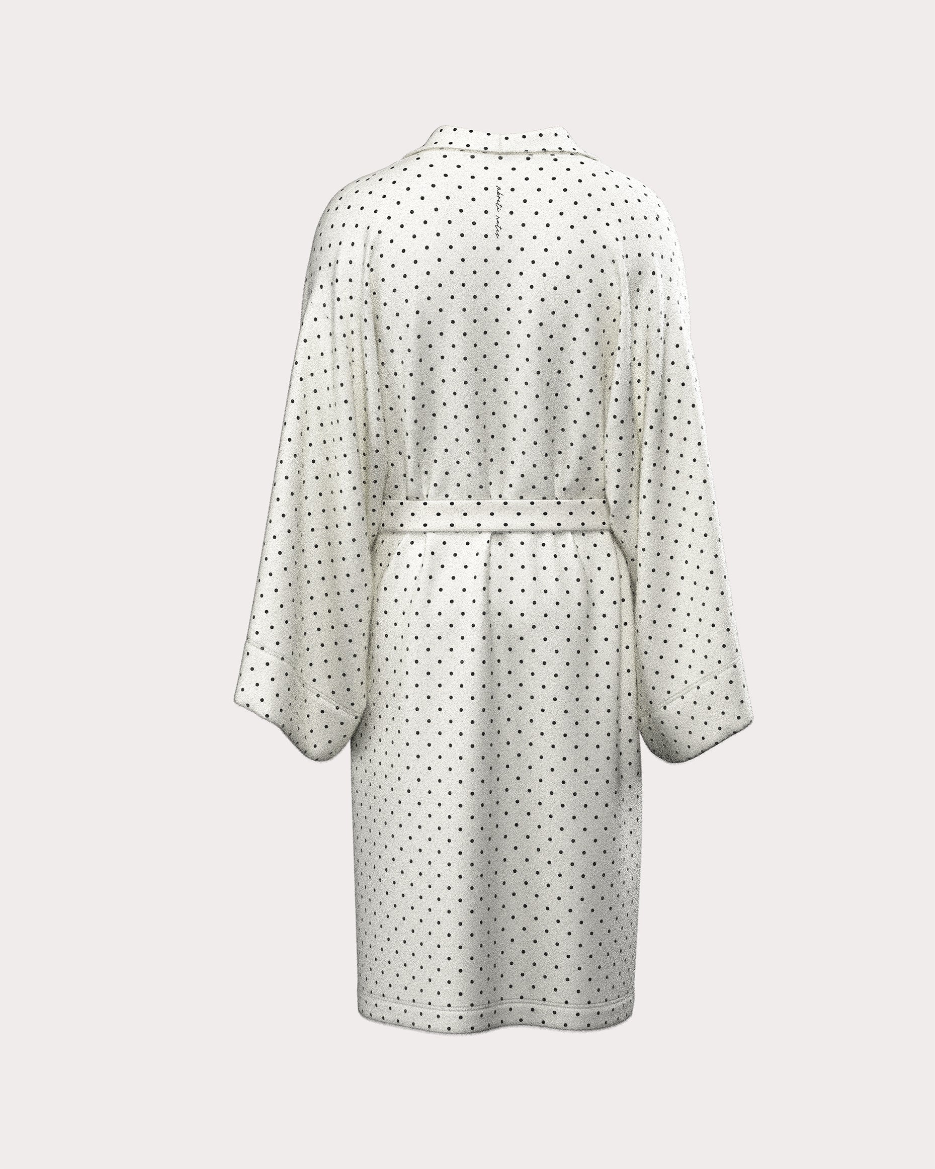 Polka Dot Robe de Chambre