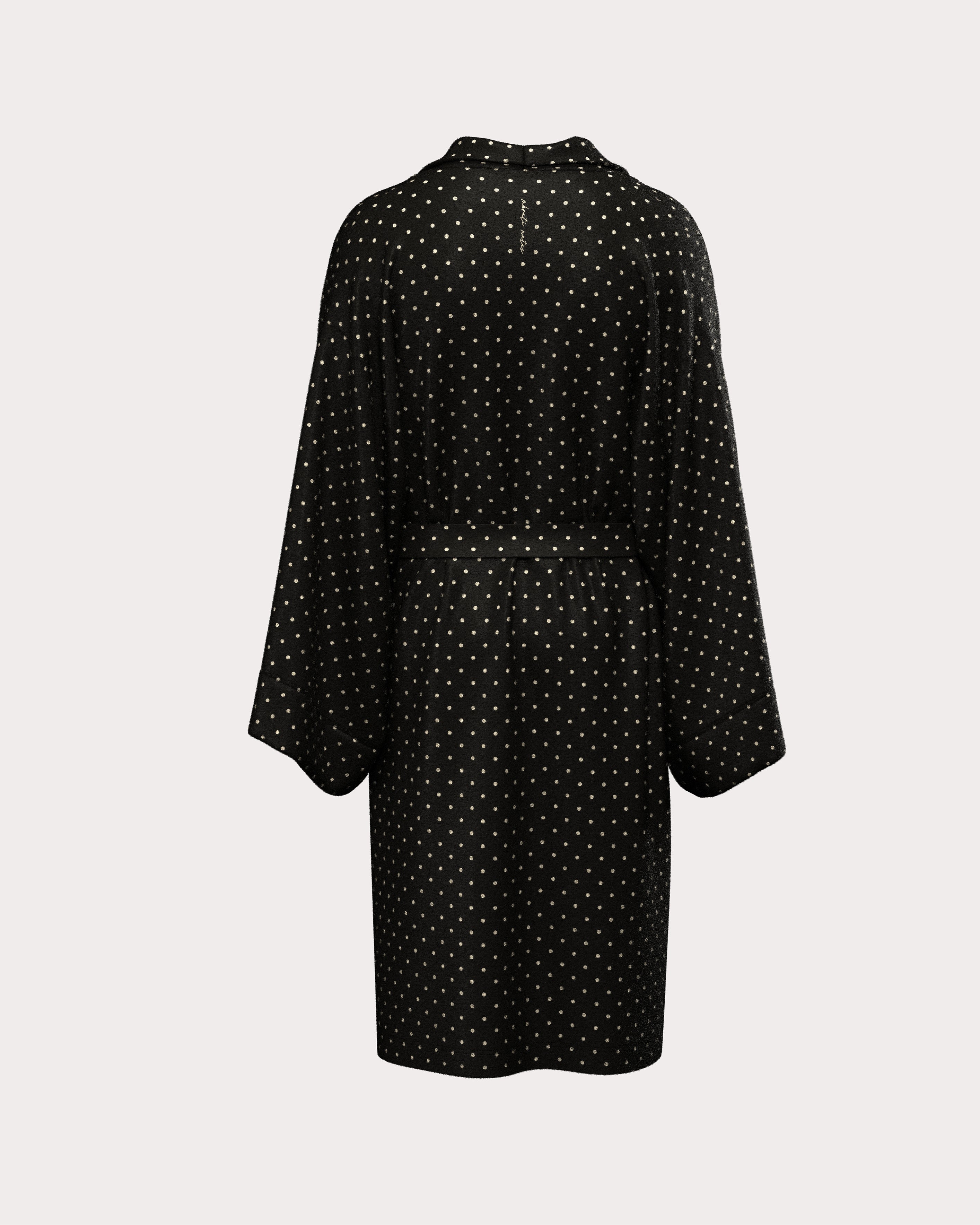 Polka Dot Robe de Chambre