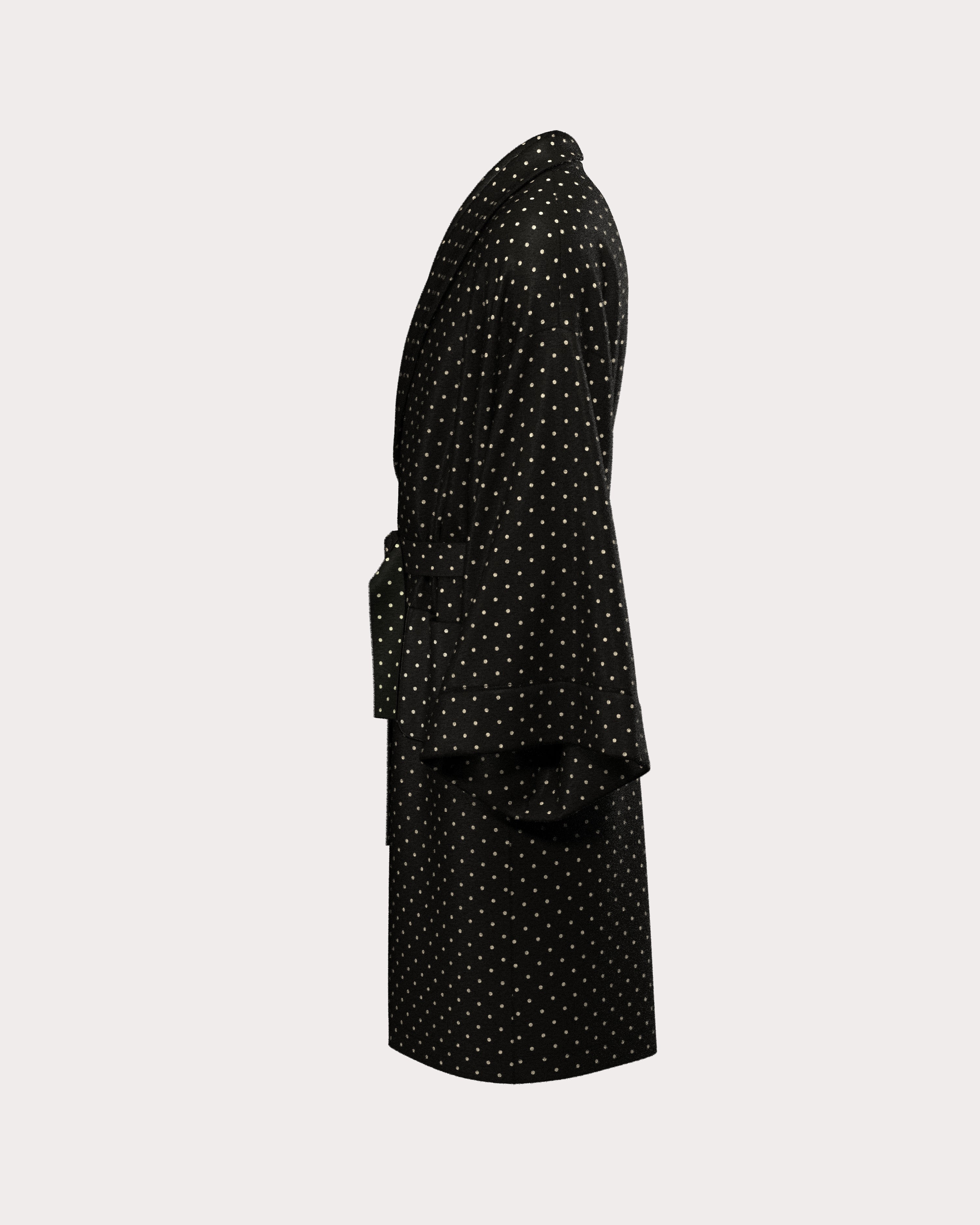 Polka Dot Robe de Chambre