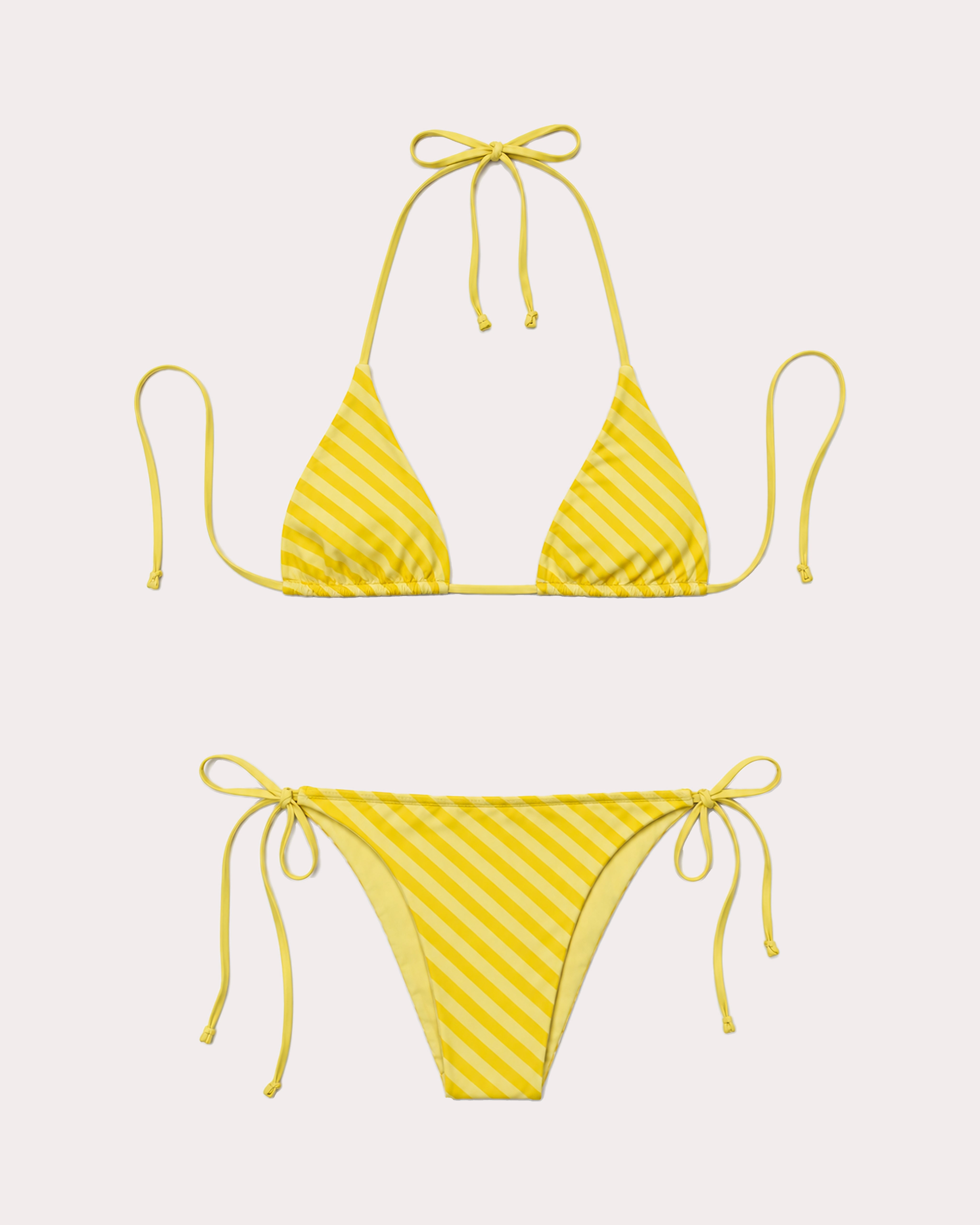 Serena Striped Bikini Set